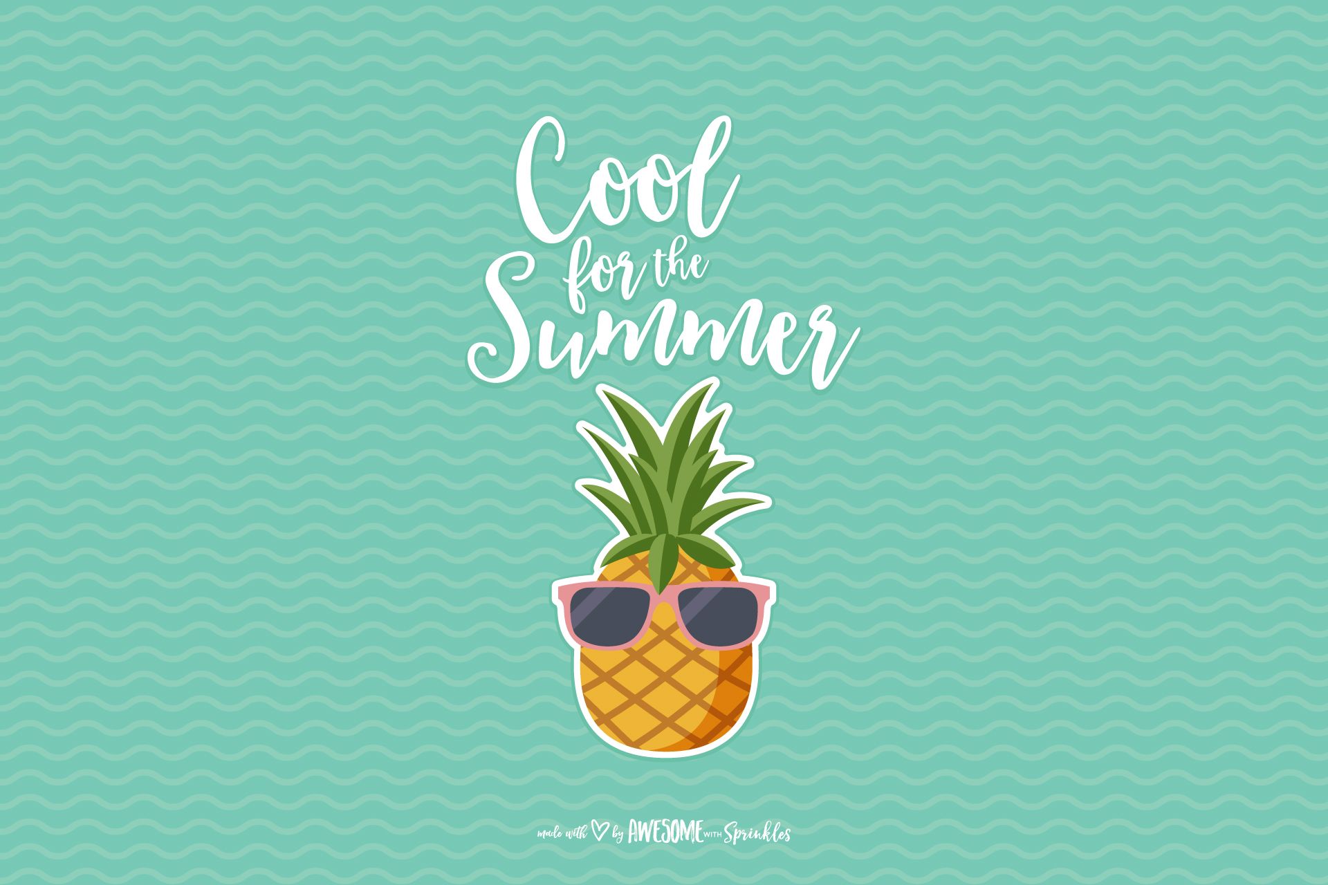 Posiquotes} Hello Summer with Sprinkles