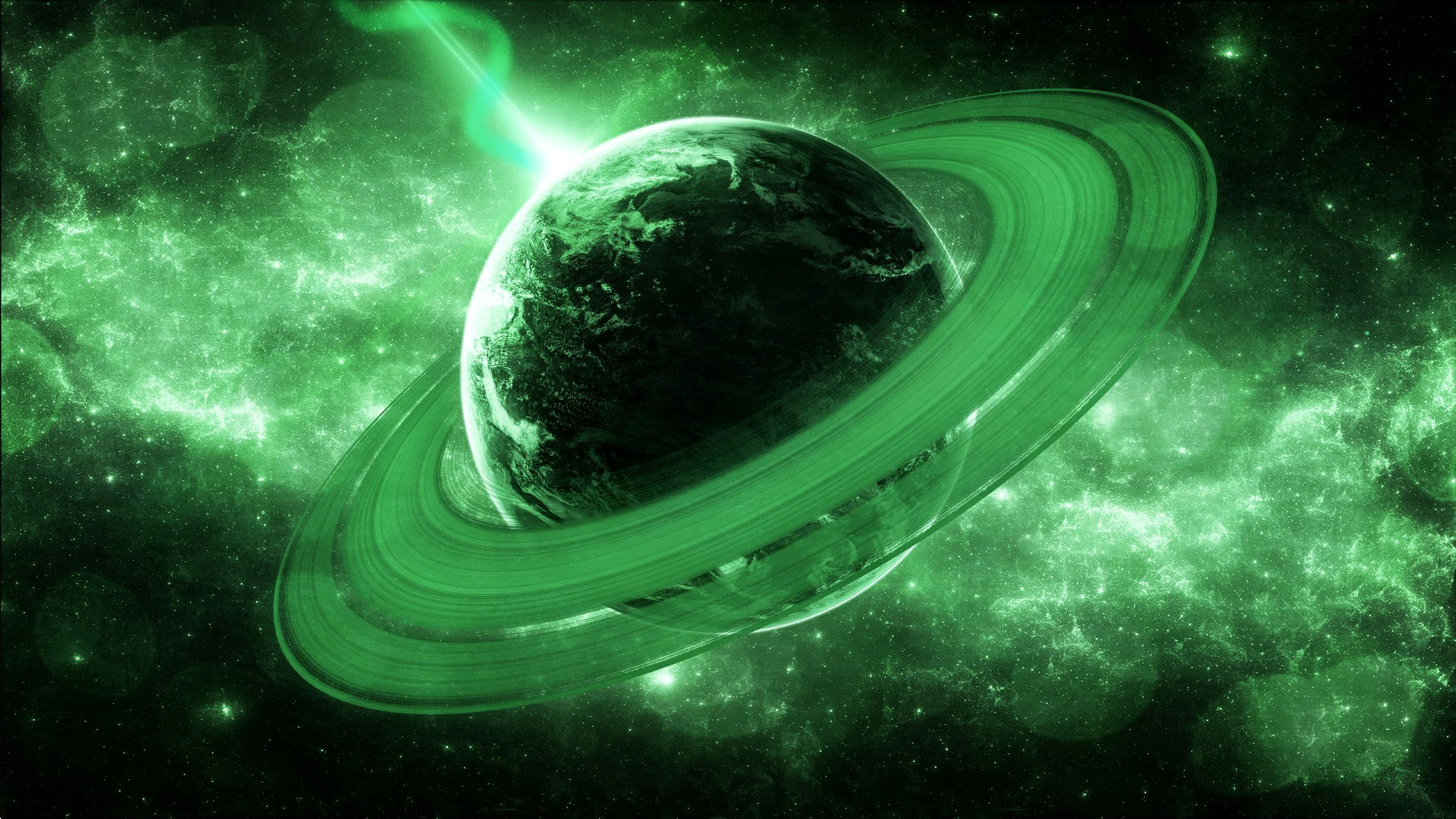 Green Planet Wallpaper 4k HD