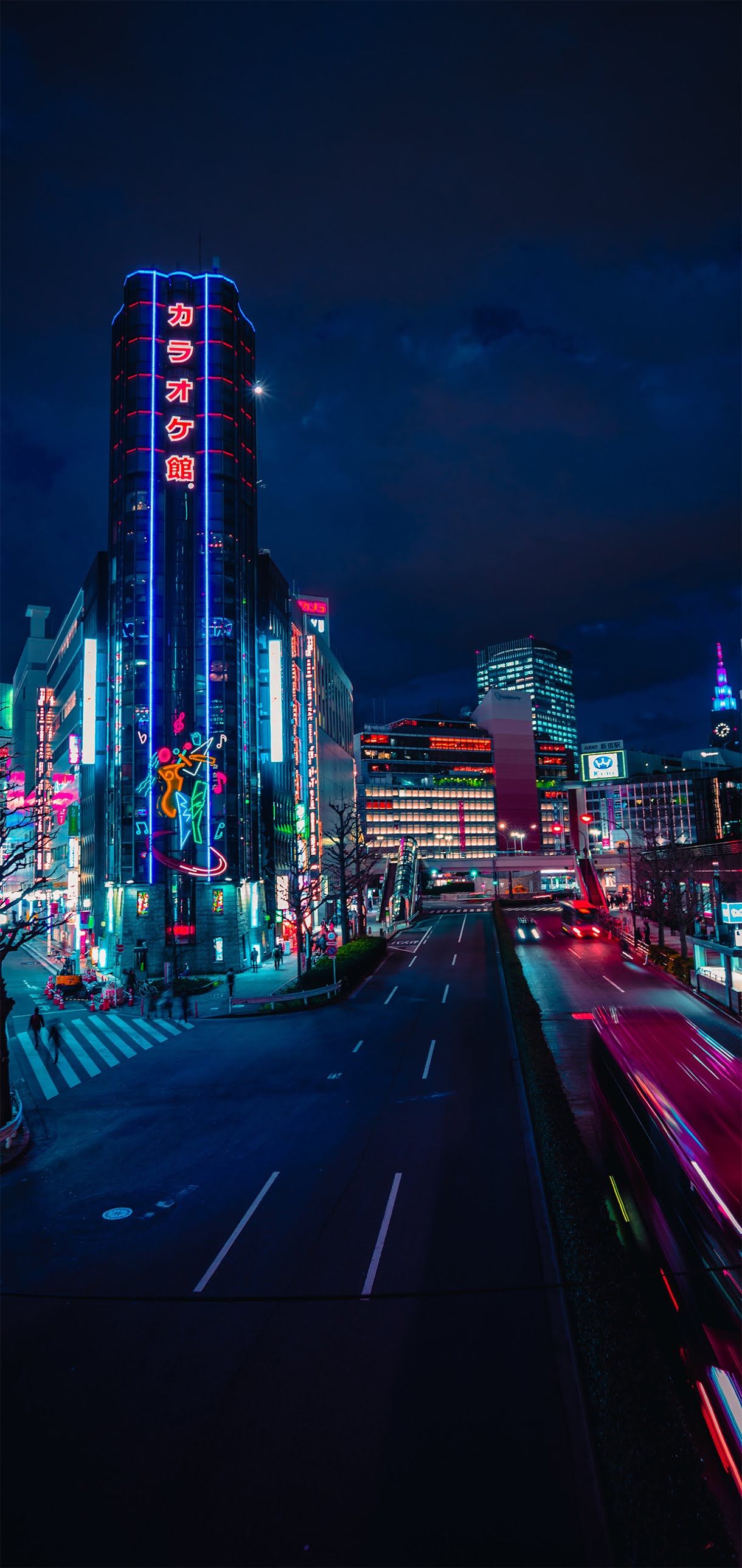 TOKYO NIGHT WALLPAPER FOR PHONE