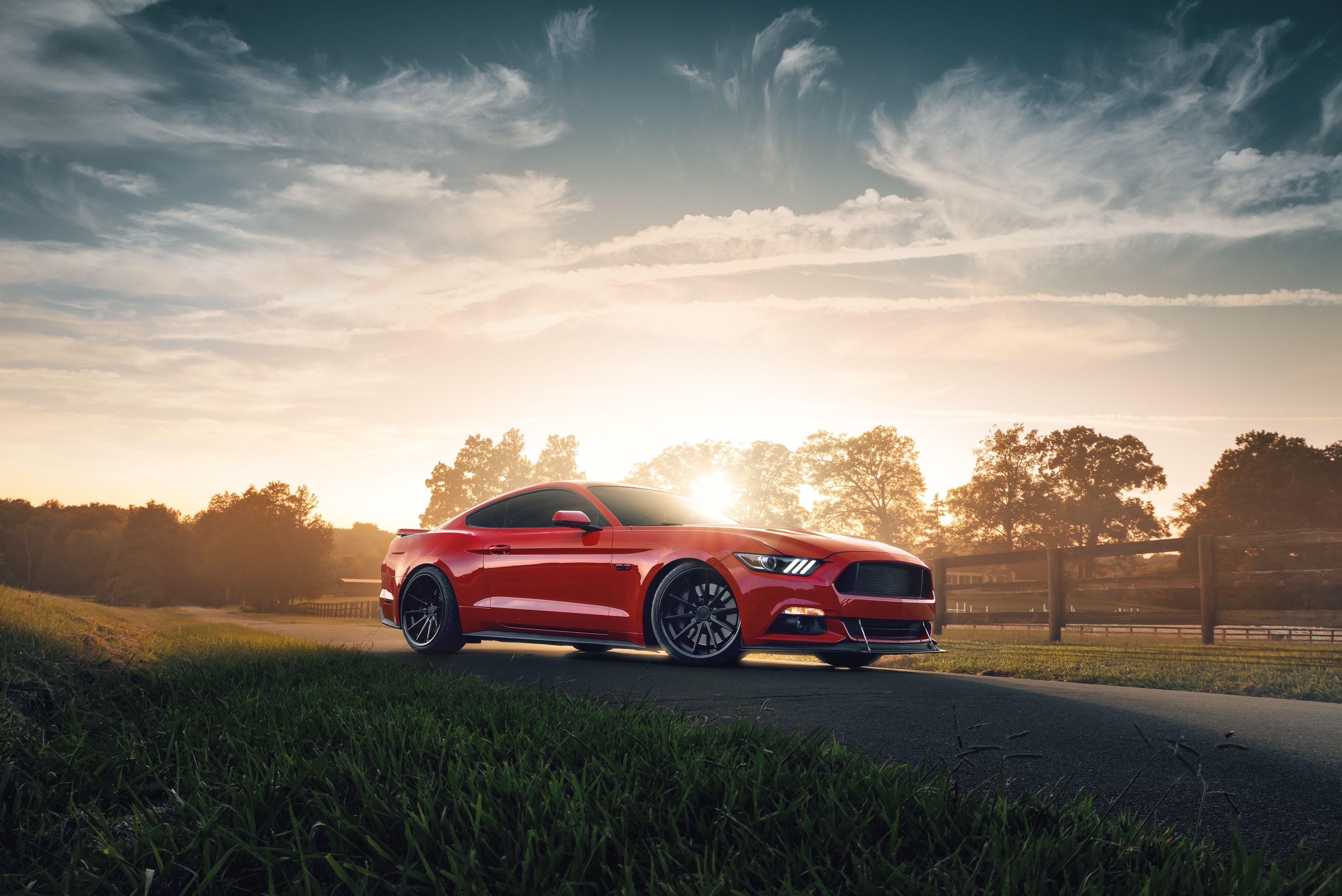 Red Ford Mustang 2021 4k, HD Cars, 4k Wallpaper, Image, Background, Photo and Picture