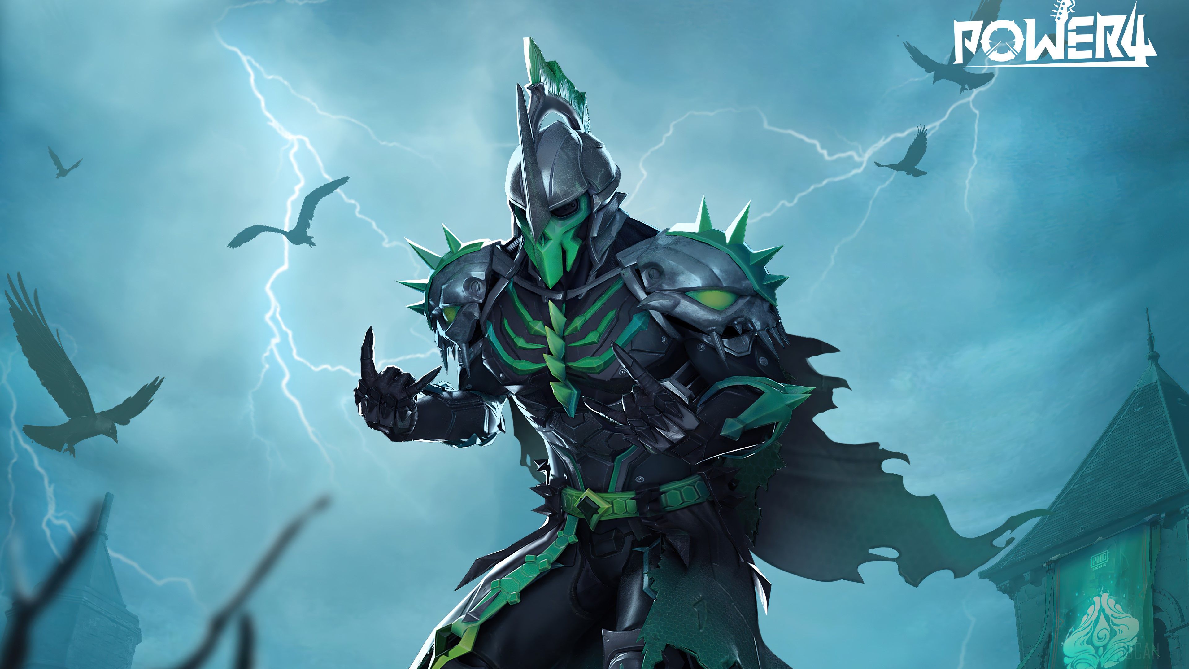 PUBG Mobile, PUBG, PlayerUnknowns Battlegrounds, Video Game, Power4, Wraith Lord, Set, Outfit, Skin 4k wallpaper. Mocah HD Wallpaper