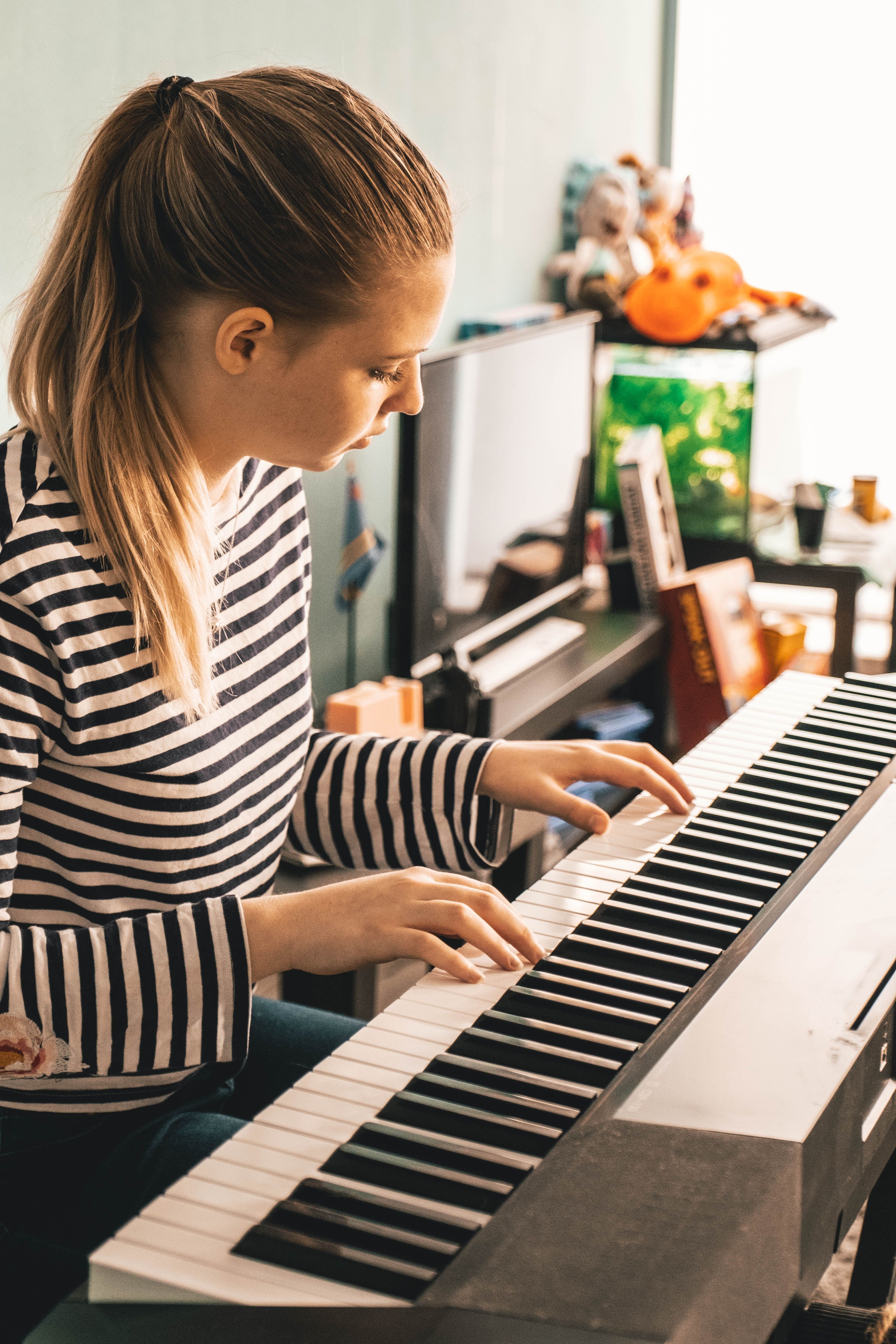 Photo of Woman Playing Piano · Free