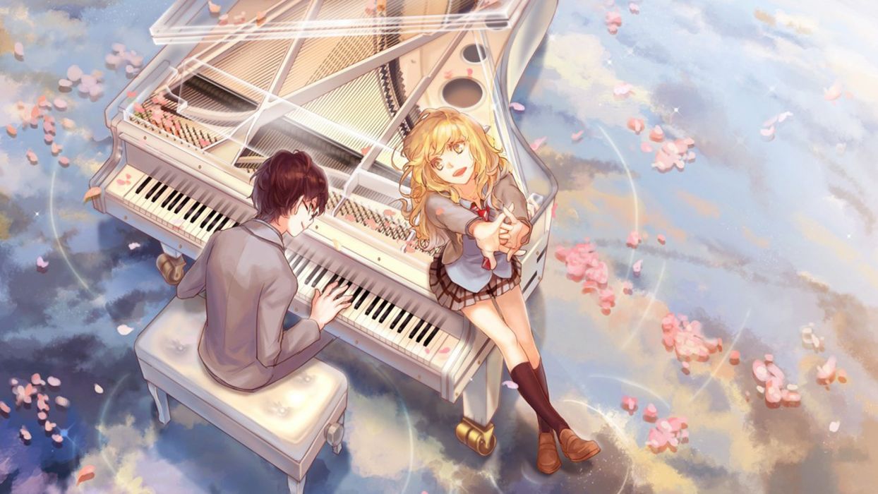 Piano Girl Anime