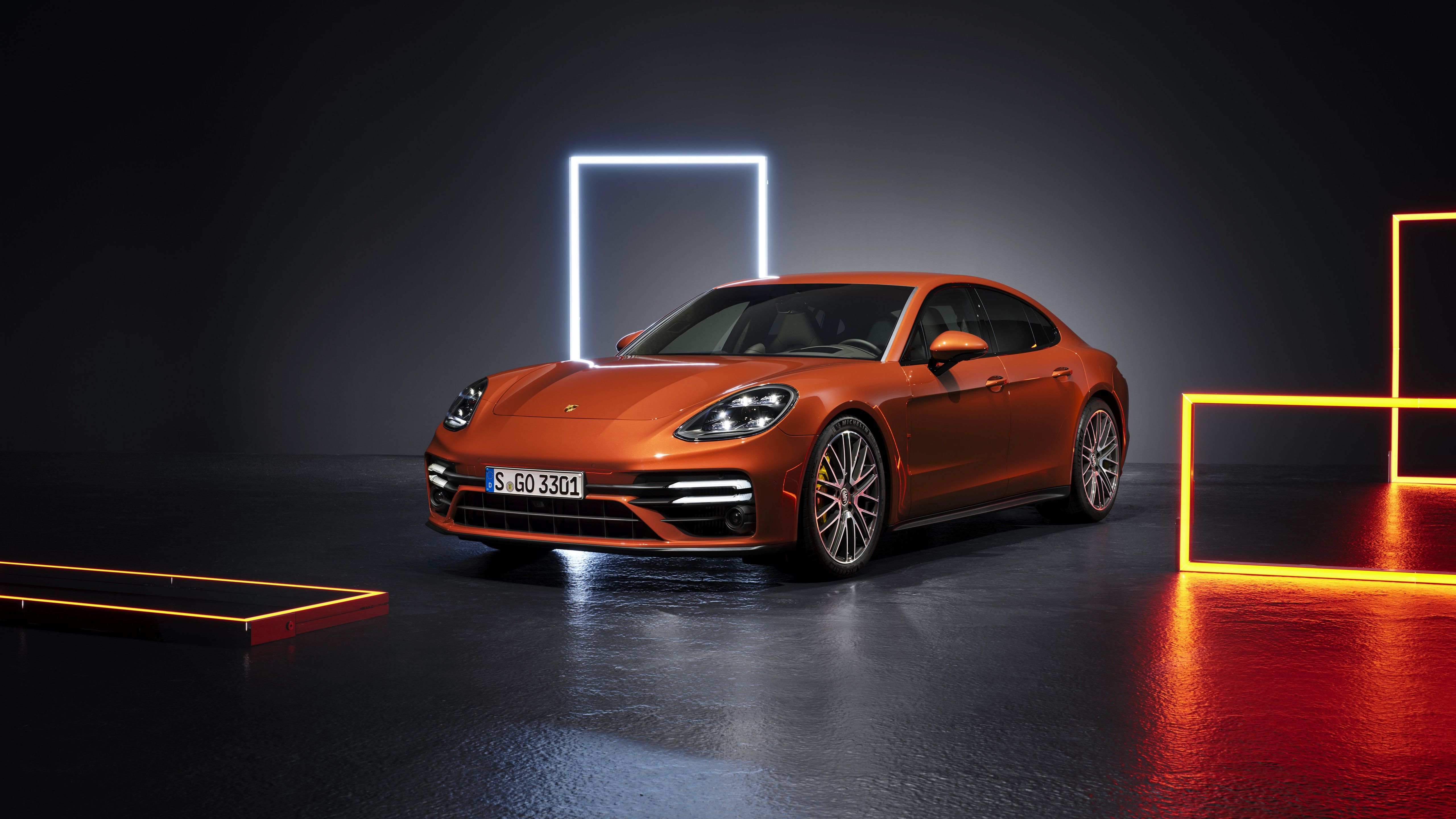 Porsche Panamera Turbo S 4K Wallpaper, 2020, 5K, Cars