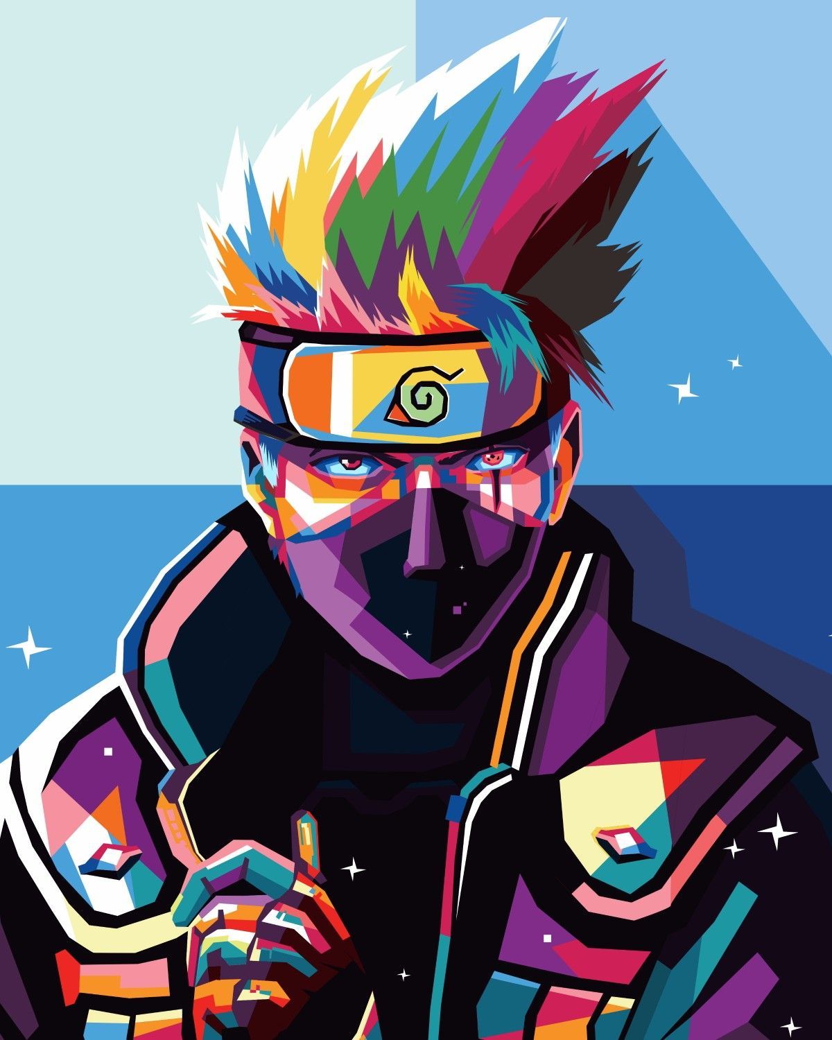 Kakashi Neon Wallpapers - Wallpaper Cave