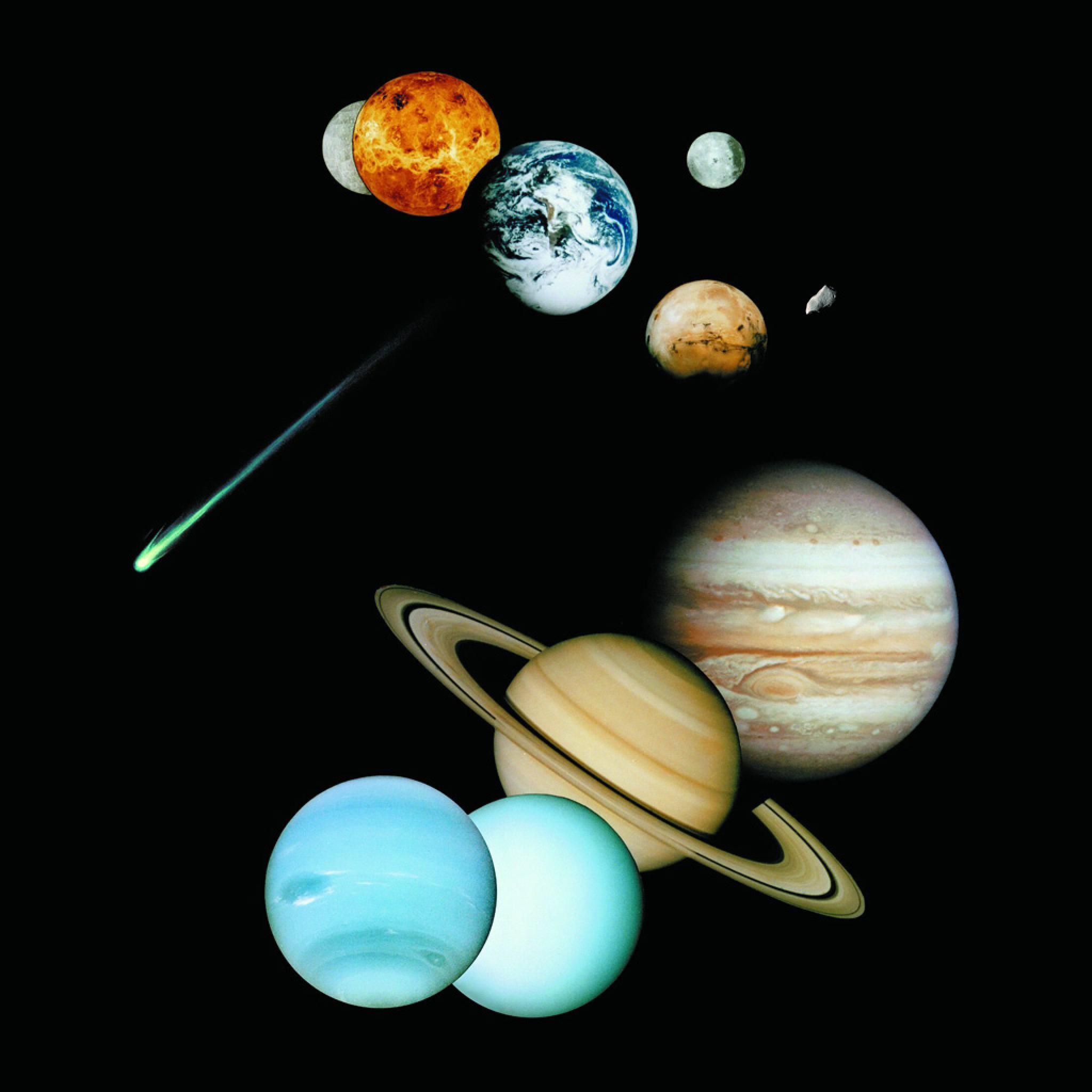9 Planets Wallpaper