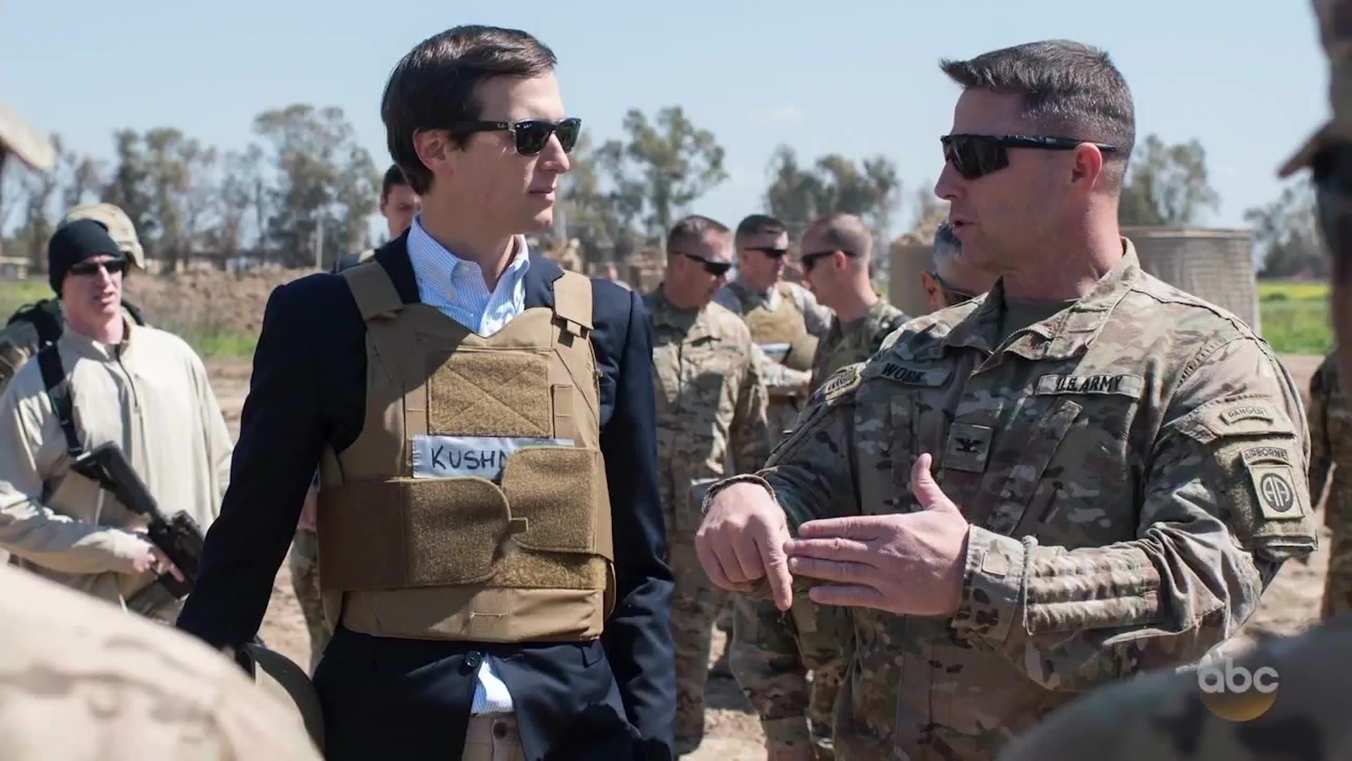 Jared Kushner Mocked for Wearing a Flak Jacket Over Blazer in Iraq