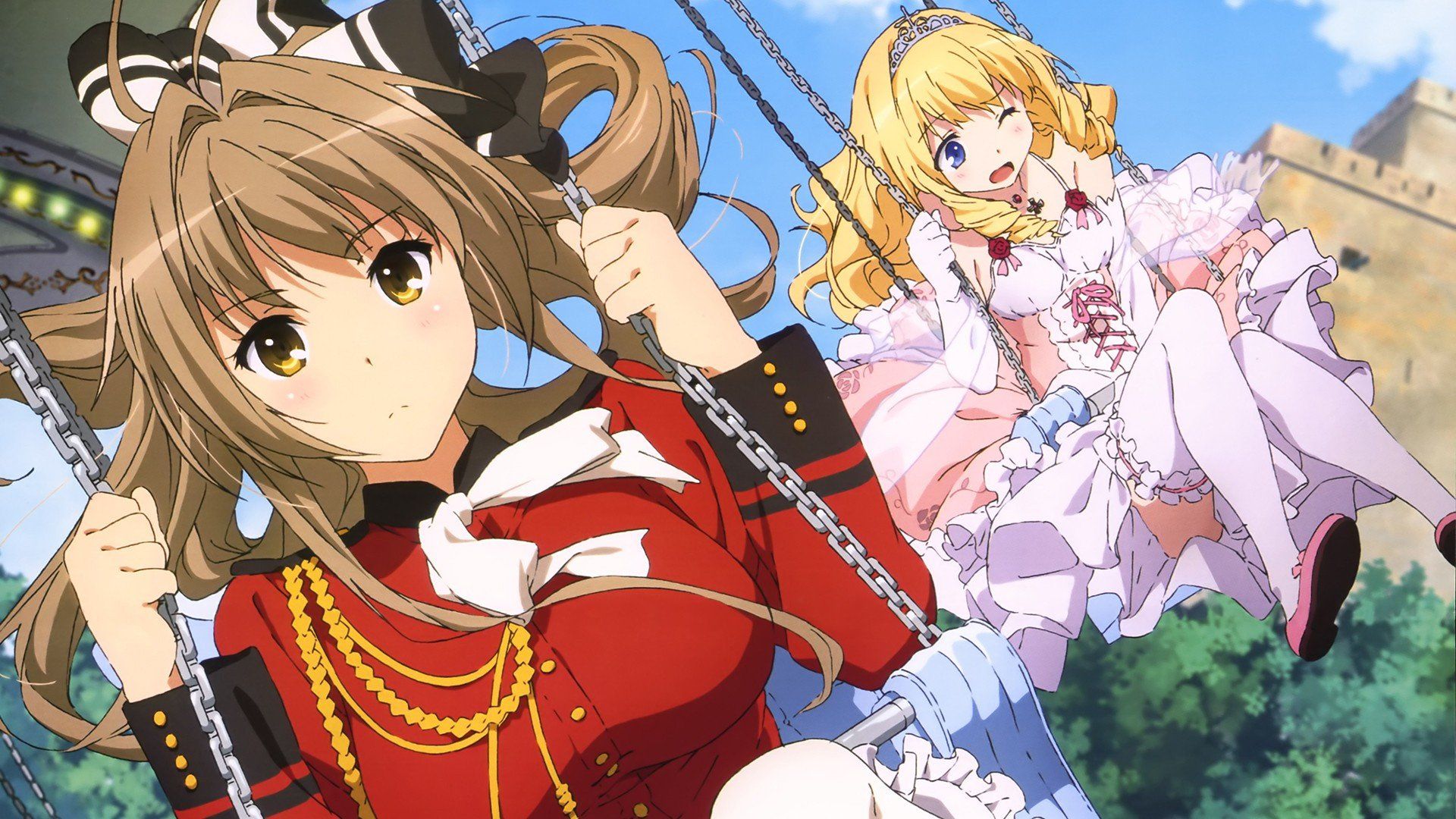 Amagi Brilliant Park, Sento Isuzu, Fleuranza Latifa Wallpaper HD / Desktop and Mobile Background