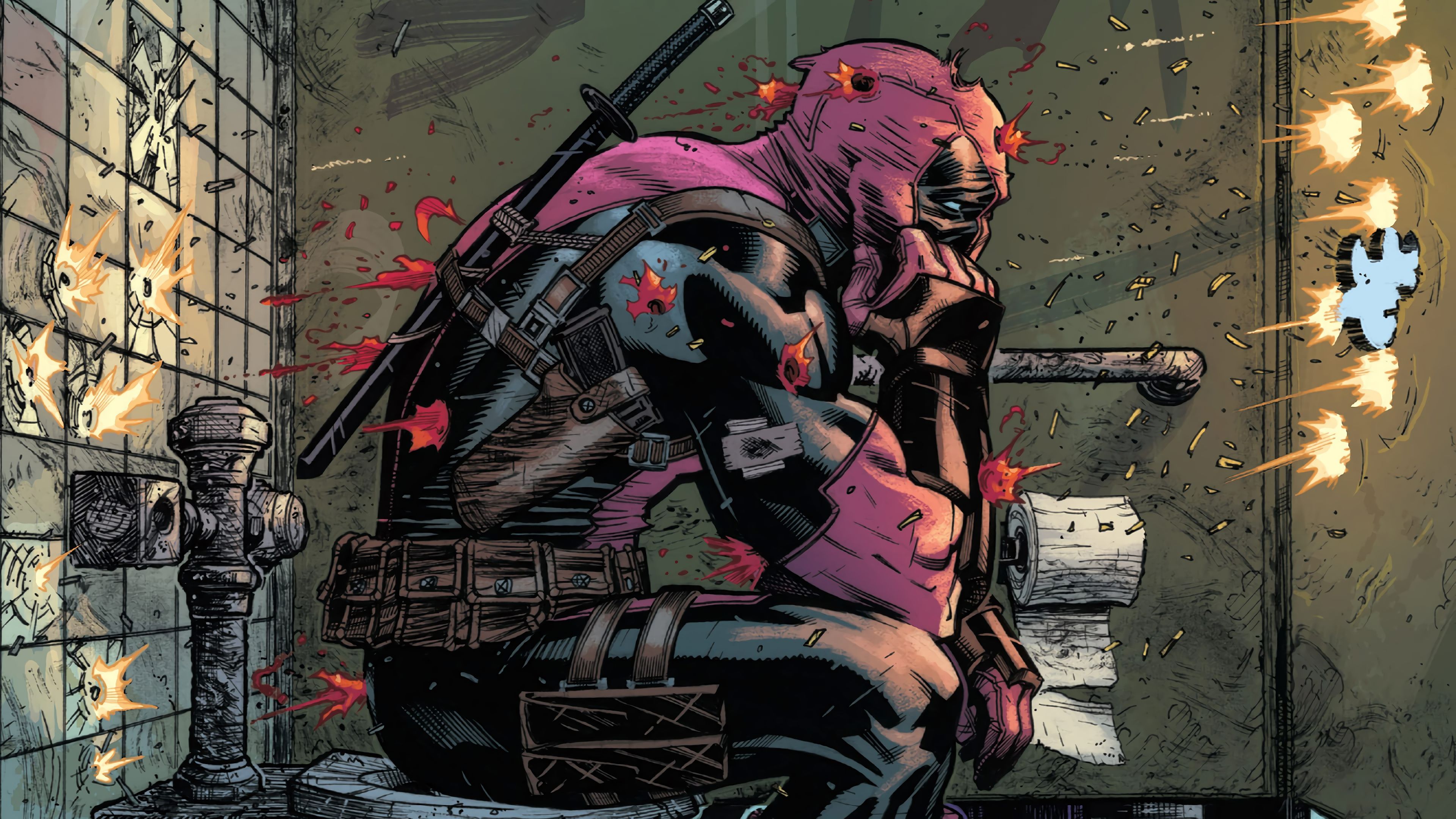 Deadpool Marvel Comics 4K Wallpaper Deadpool, Comics. Deadpool comic, Marvel comics deadpool, Deadpool wallpaper