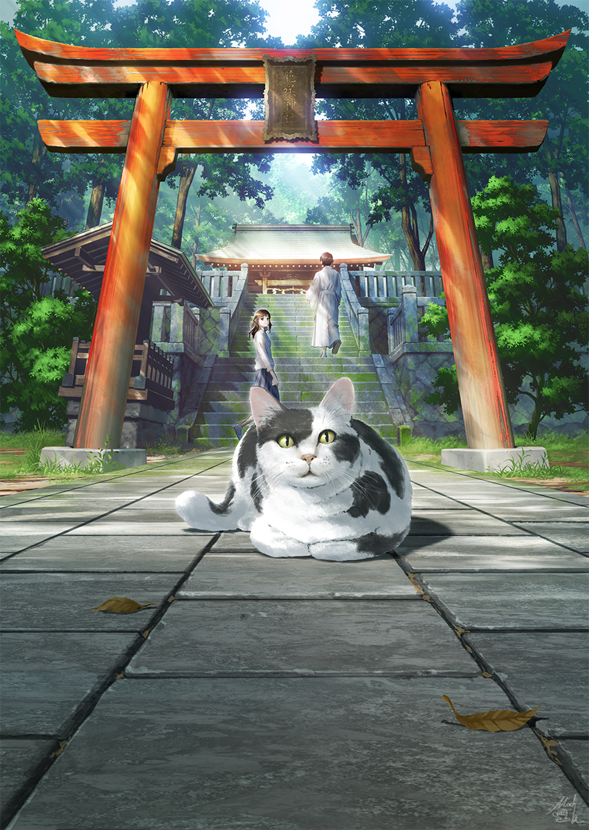 Anime Japanese Shrine Wallpaper
