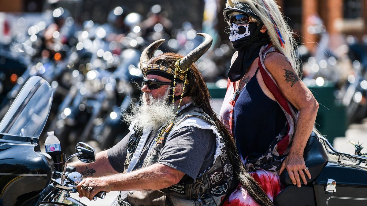 Riders begin to gather in Sturgis for biker rally