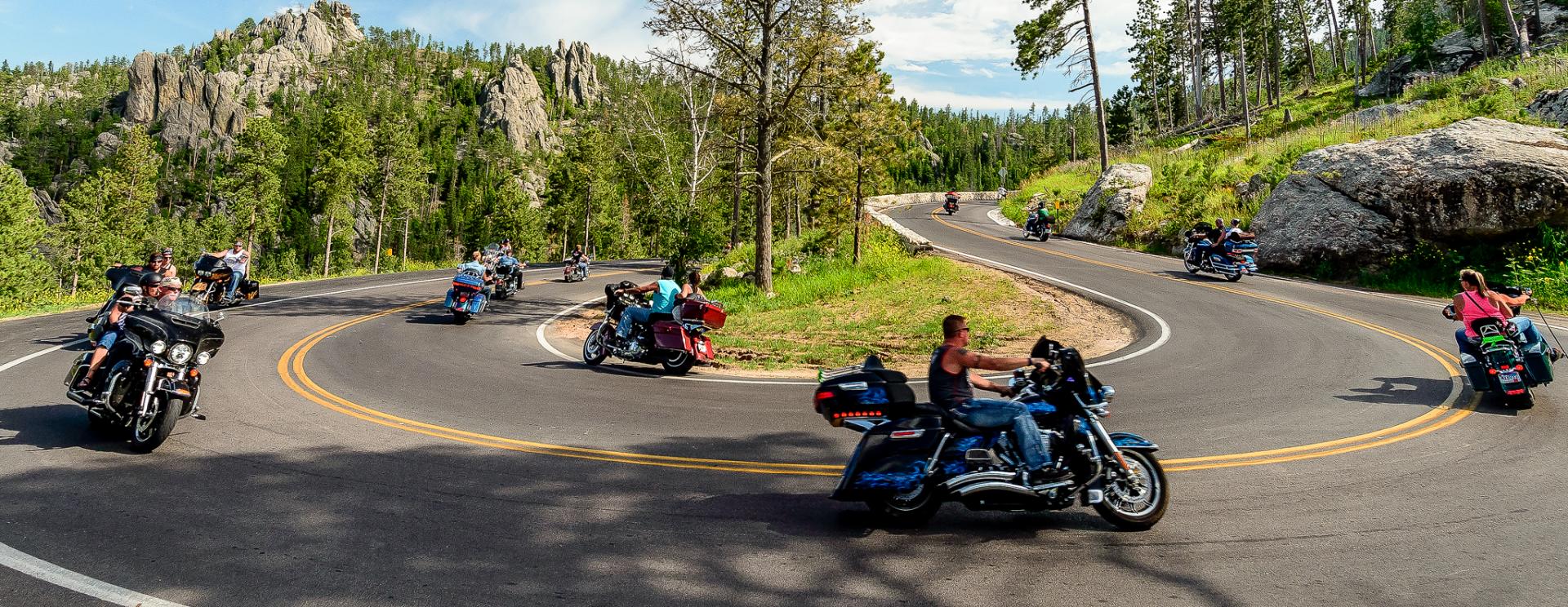 81st Annual Sturgis Motorcycle Rally. Black Hills & Badlands