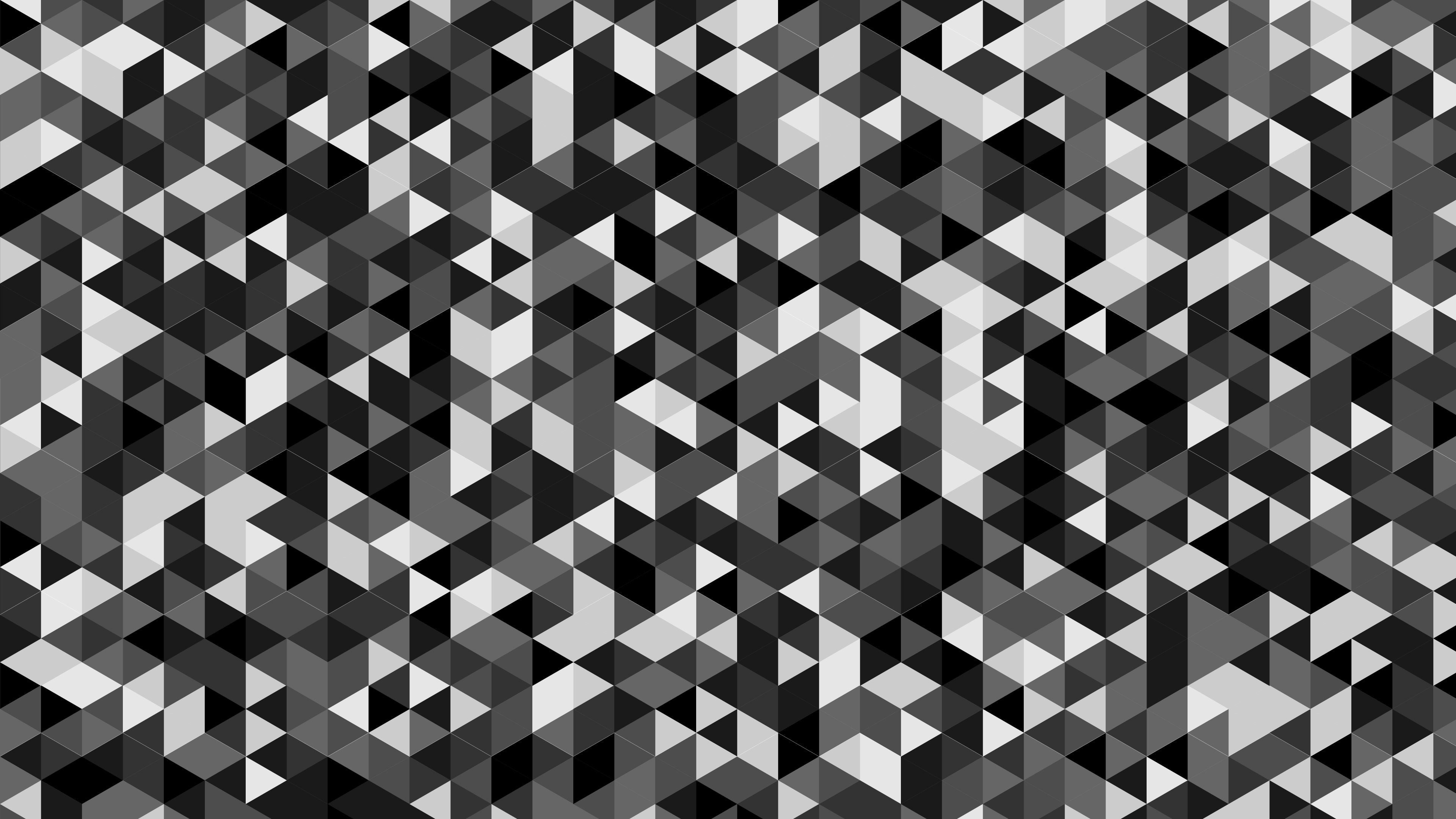 Abstract Shapes 4K wallpaper