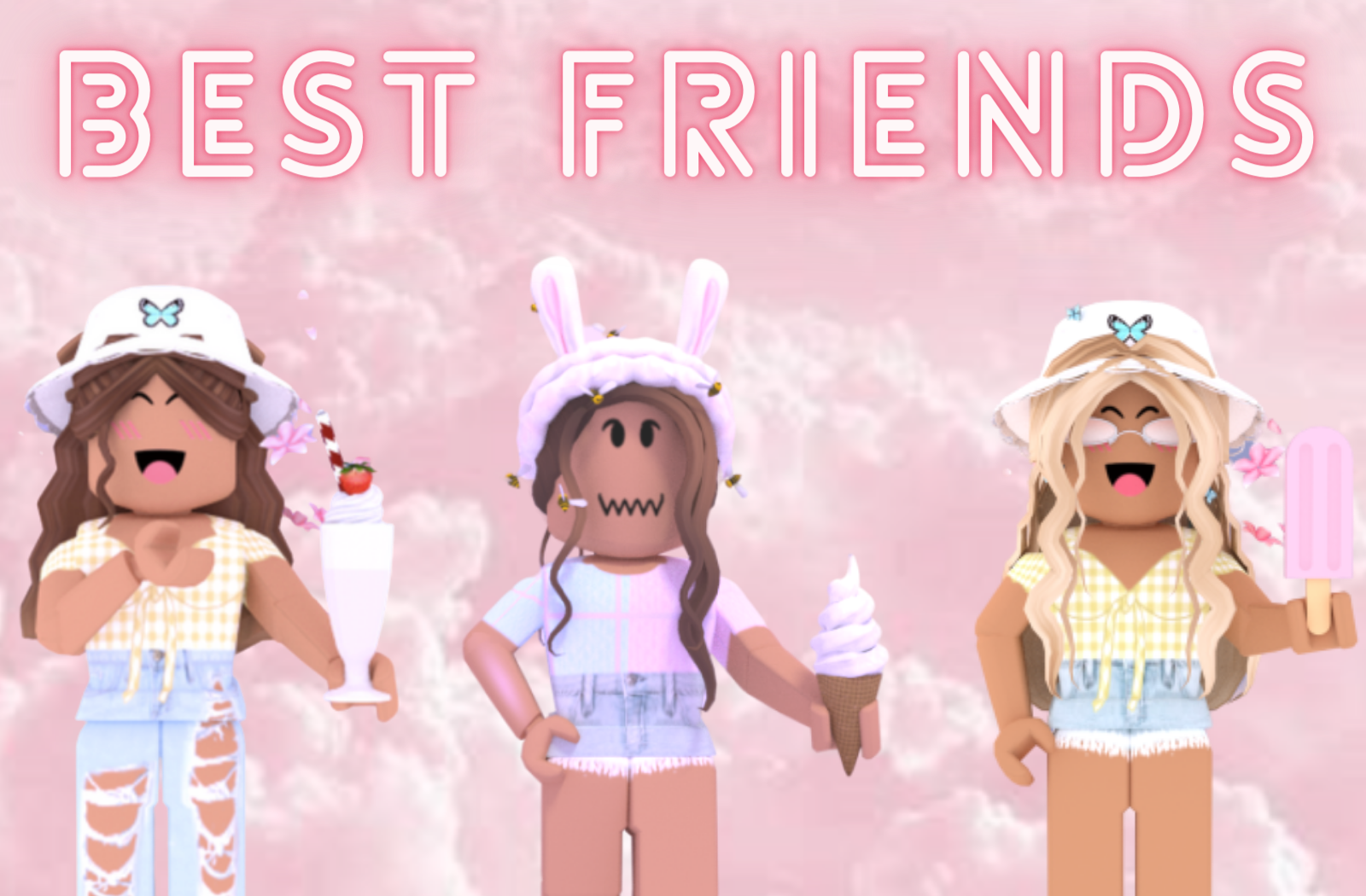 Best friends :D. Cute tumblr wallpaper, Roblox animation, Roblox picture