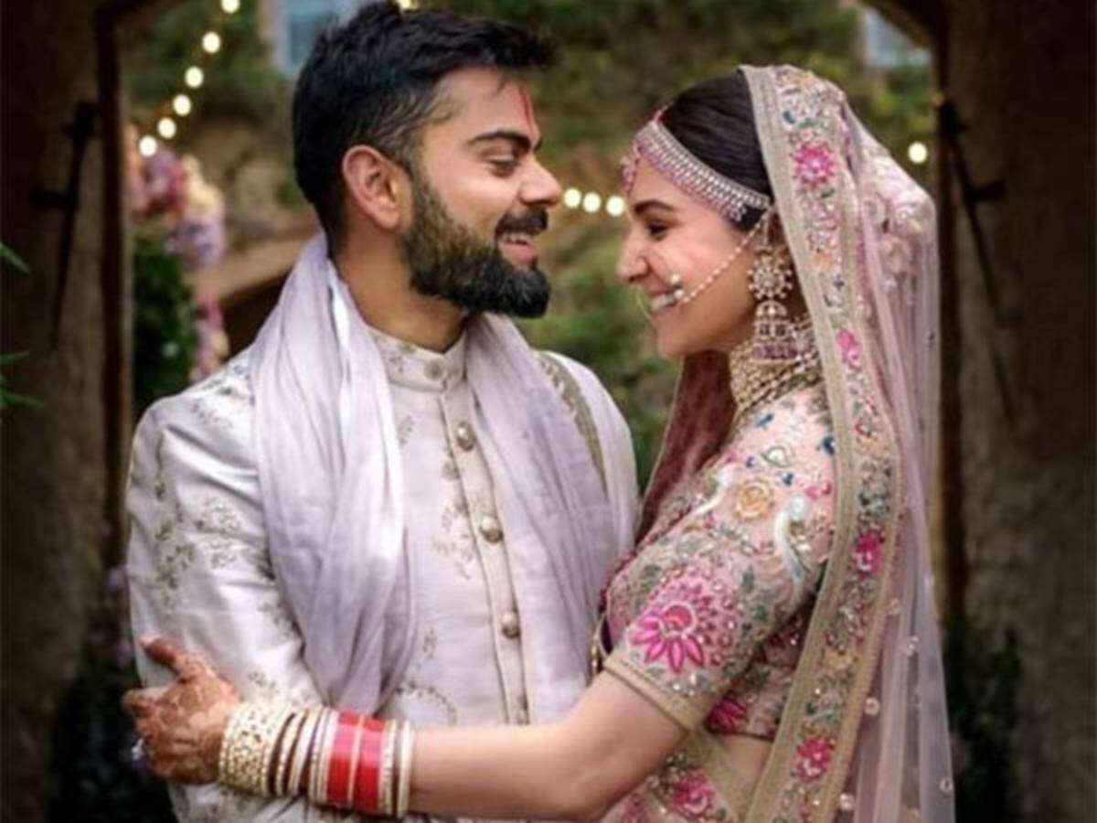Anushka Sharma and Virat Kohli's latest wedding photo