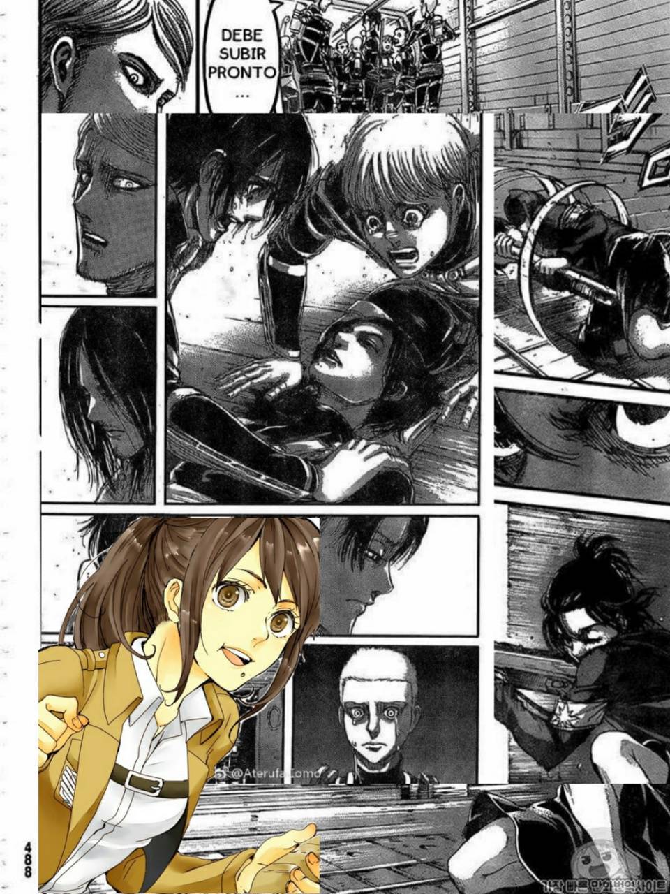 Download Sasha snk Wallpaper HD