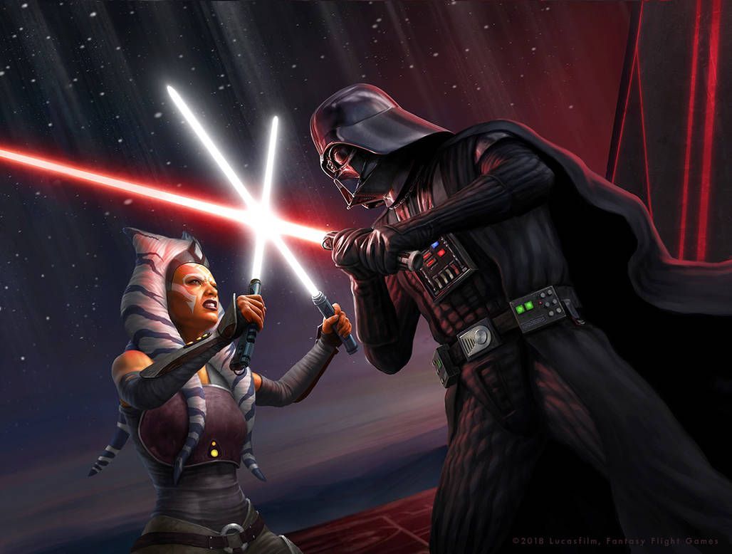 Vader vs Ahsoka