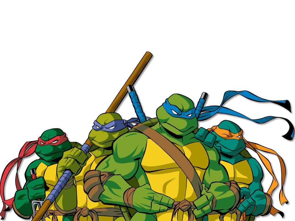 Teenage Mutant Ninja Turtles Cartoons Wallpaper 1024x768