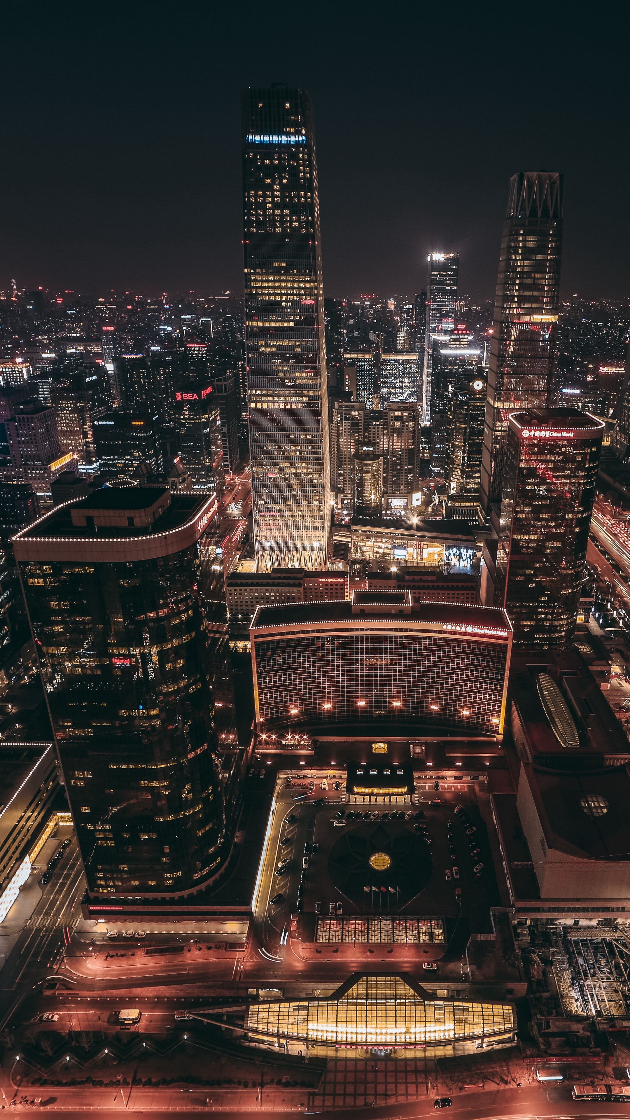 Night Cityscape Wallpaper 4k