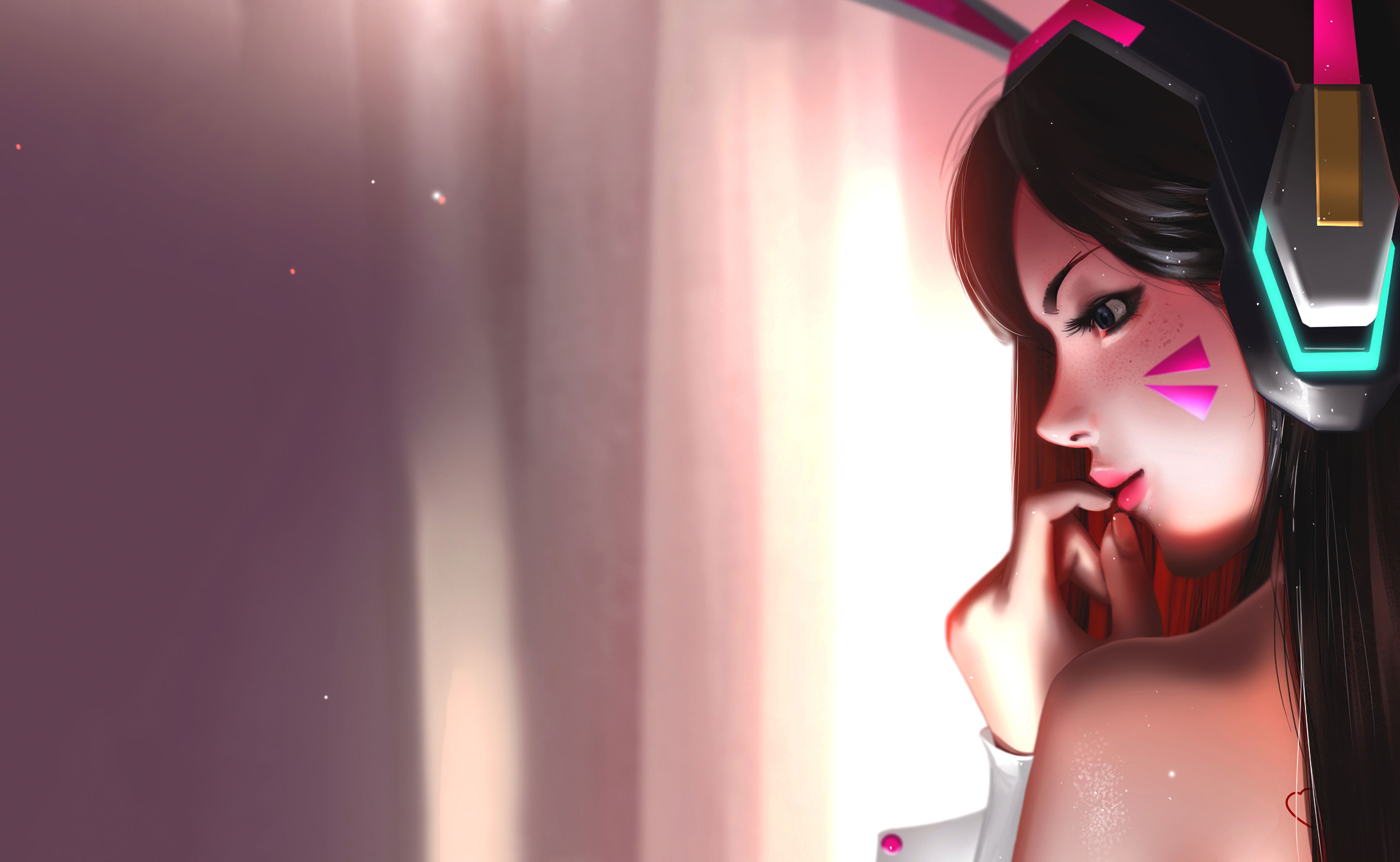 Dva Overwatch Fanartwork 4k, HD Games, 4k Wallpaper, Image, Background, Photo and Picture