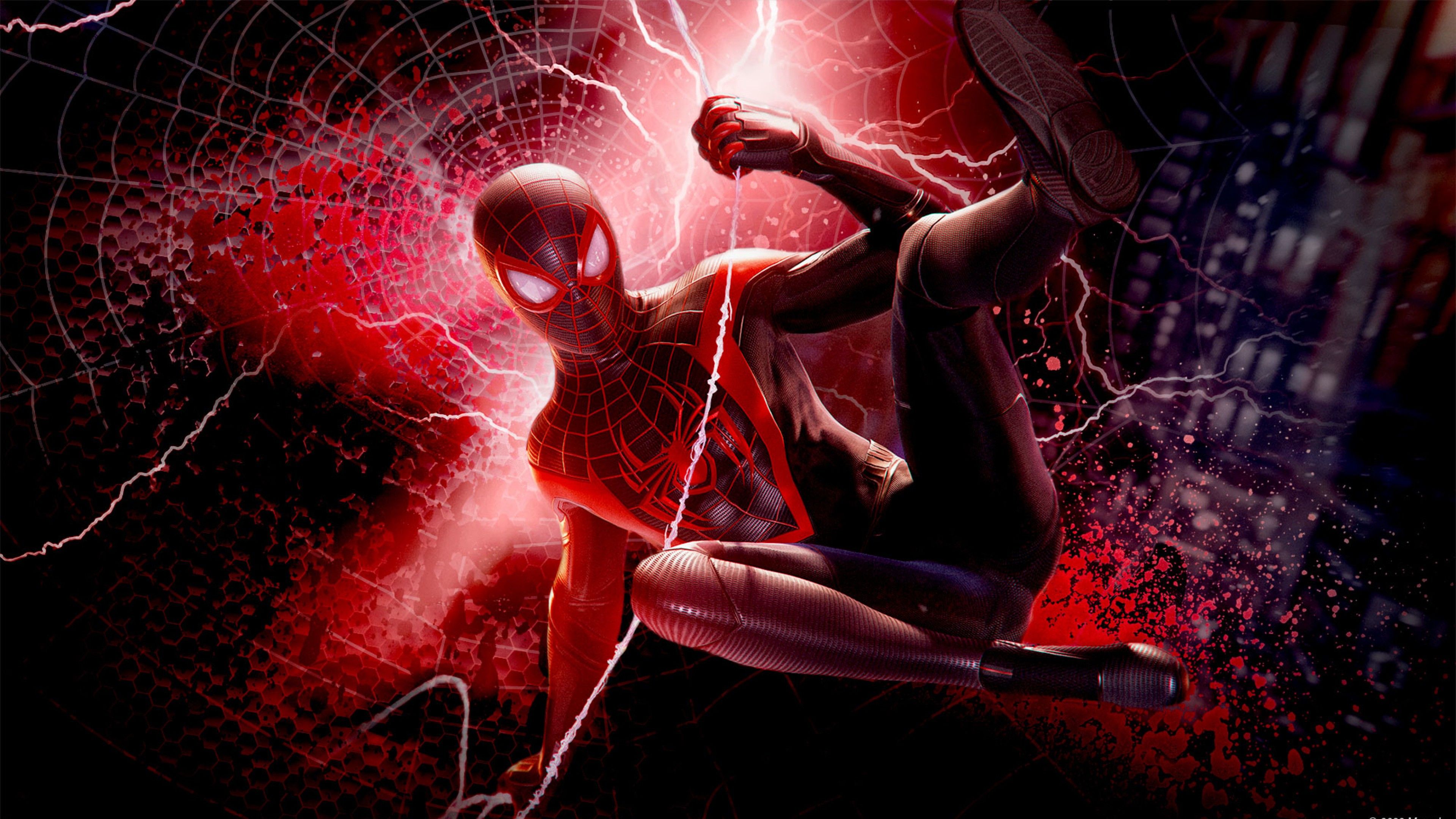 Miles Morales Spider Man PS4 4K HD Games Wallpaper
