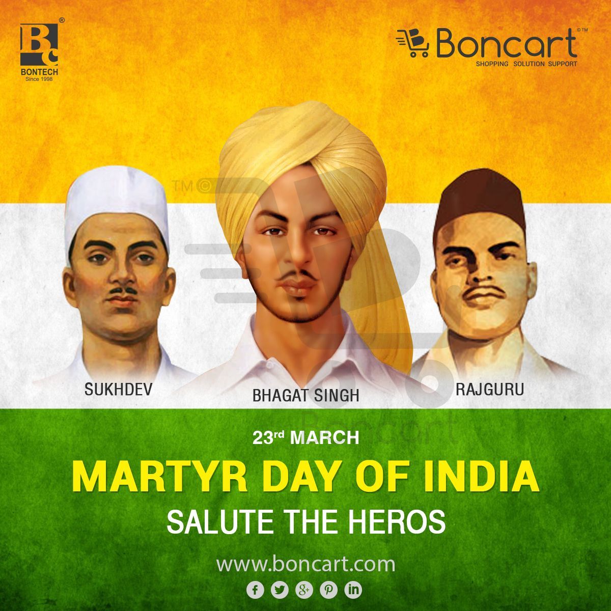 Martyr Day Of India 23rd March. Martyrs' day, Martyrs, 23 march