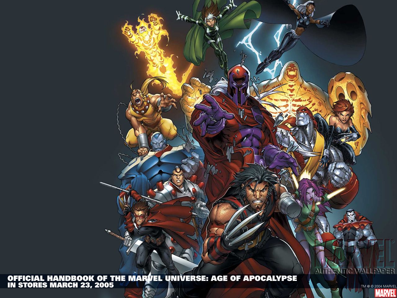 Marvel Comics Wallpaper For Android, iPhone And iPad X Men Age Of Apocalypse Cover