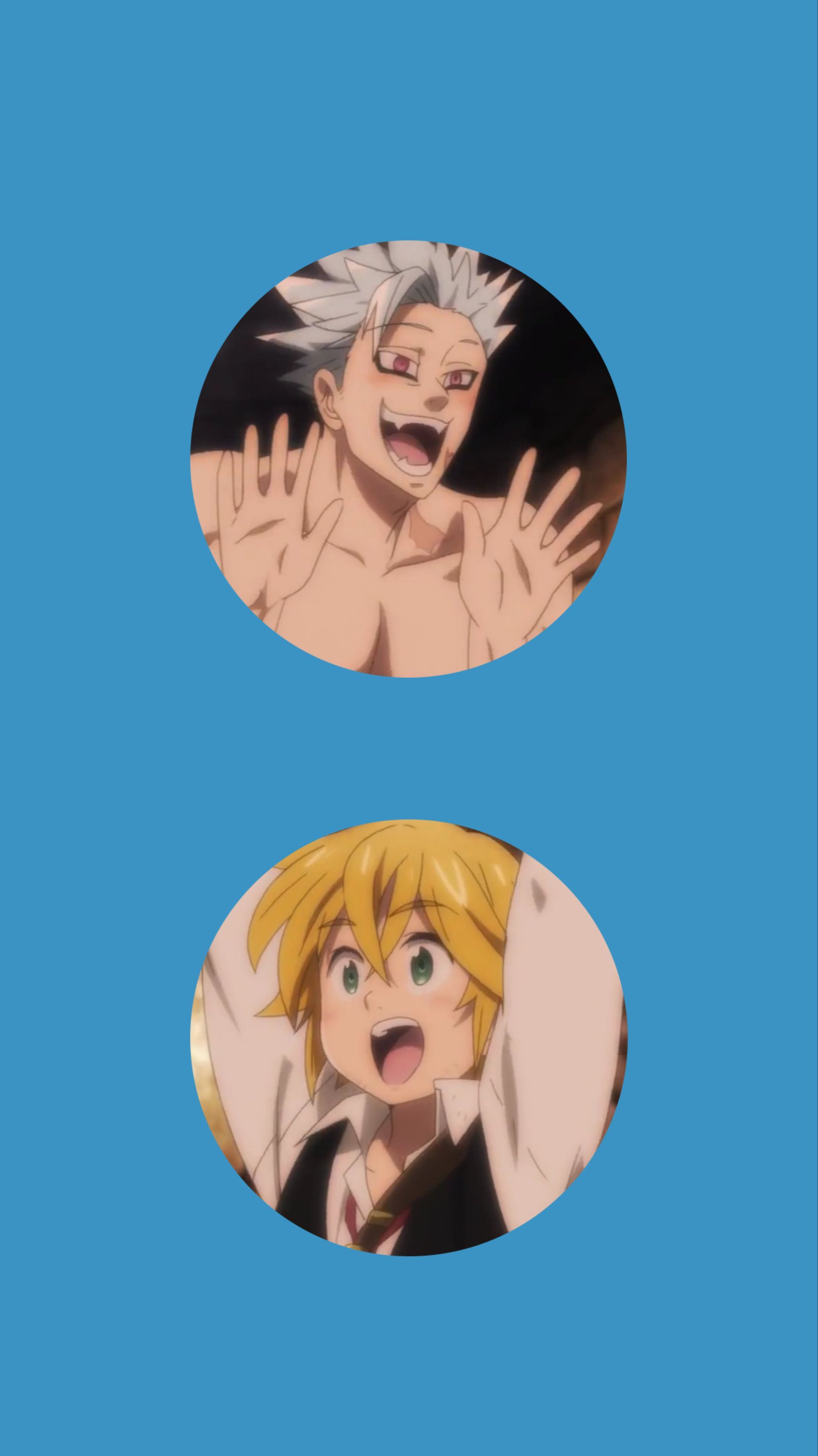 Meliodas and ban duo pfp. Cute anime wallpaper, Anime, Anime lock screen