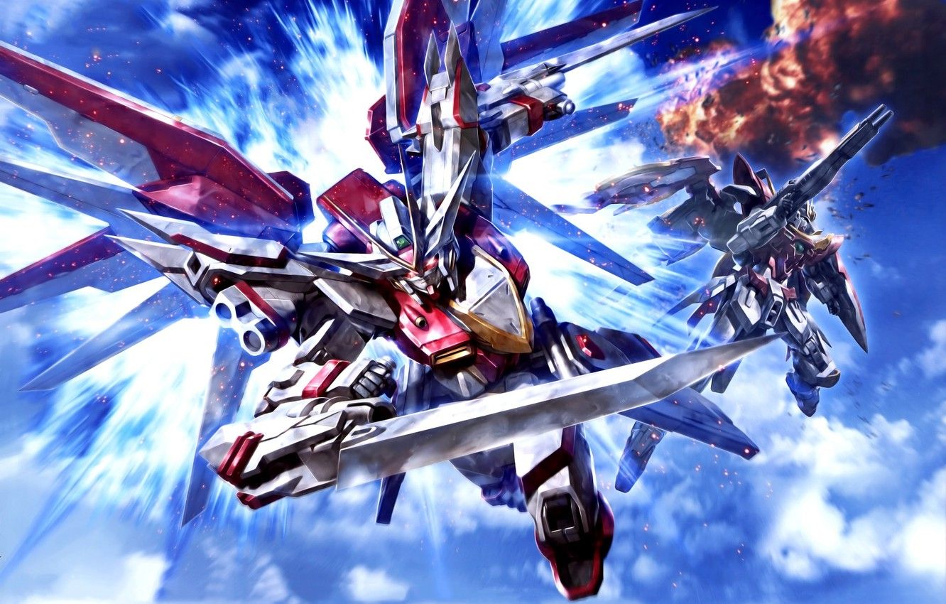 Wallpaper weapons, robots, Mobile Suit Gundam image for desktop, section сёнэн