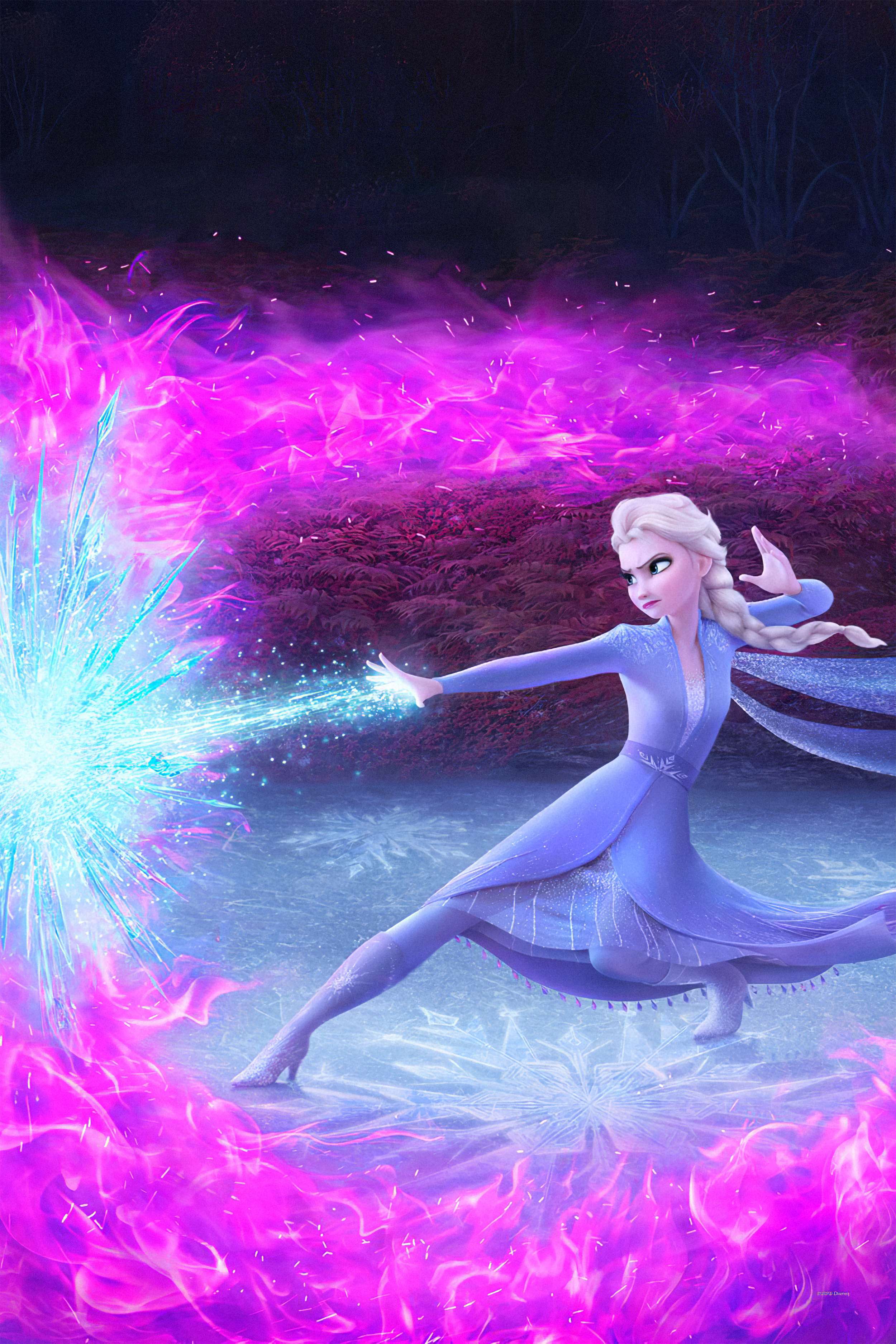iPad Elsa Frozen 2 Wallpaper