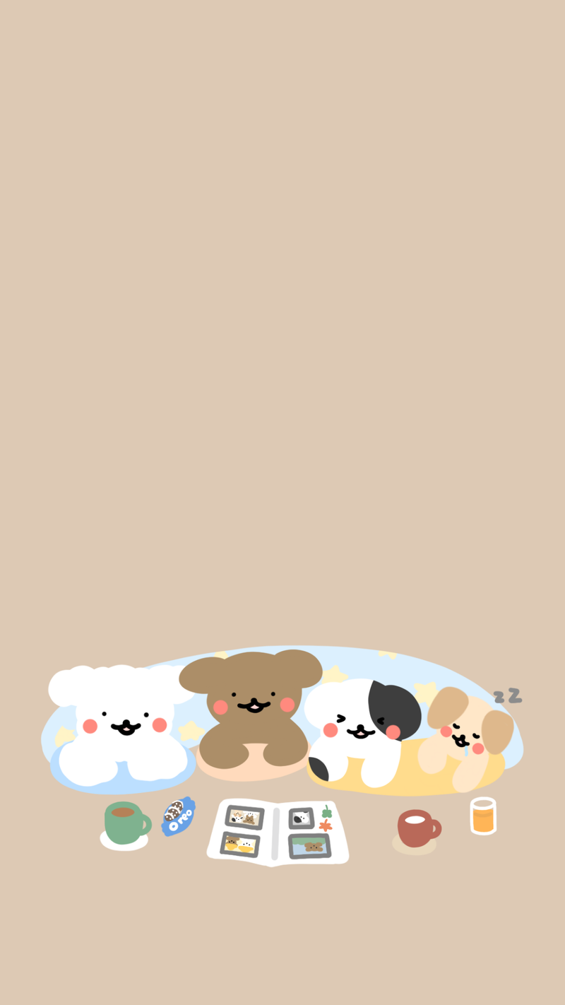 Dog Dogs Happy Time INSIDE Korea JoongAng Daily. Wallpaper Iphone Cute, Cute Wallpaper, Cute Cartoon Wallpaper