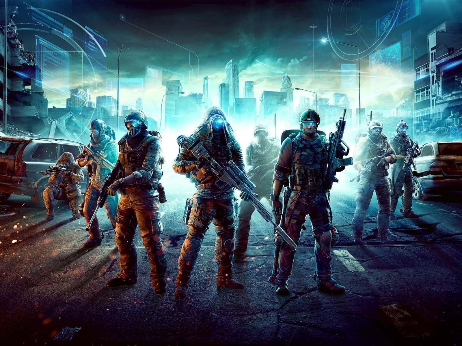 Ghost Recon City Soldiers Game Wallpaper Wallpaper. All is Wall