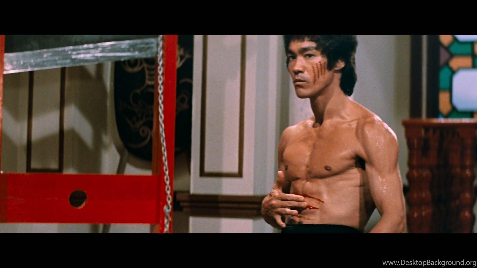 ENTER THE DRAGON Bruce Lee Martial Arts Movie En Wallpaper. Desktop Background