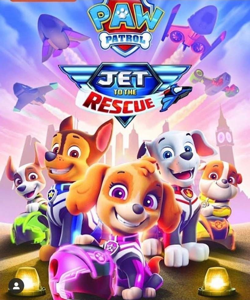 Clear version of jet to the rescue movie. Paw patrol cartoon, Paw patrol, Paw patrol characters