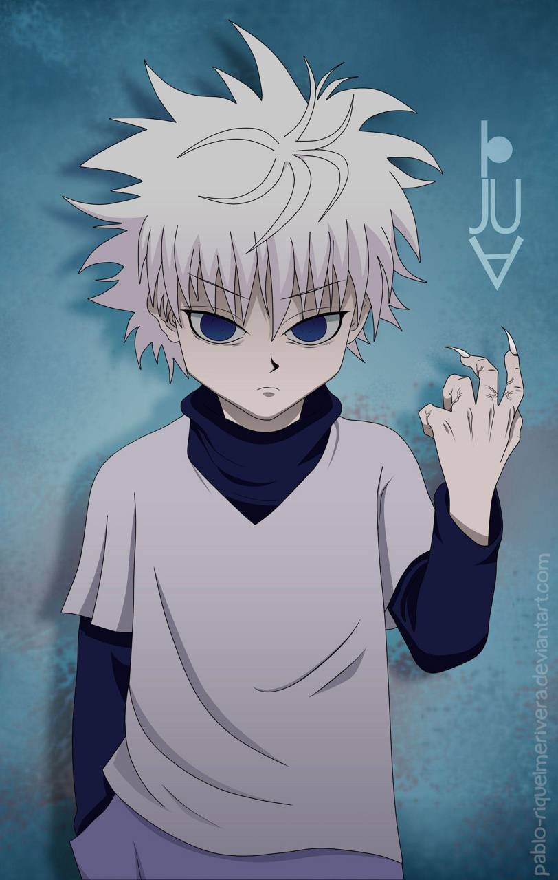 Killua, anime, hunter x hunter, hxh, HD phone wallpaper