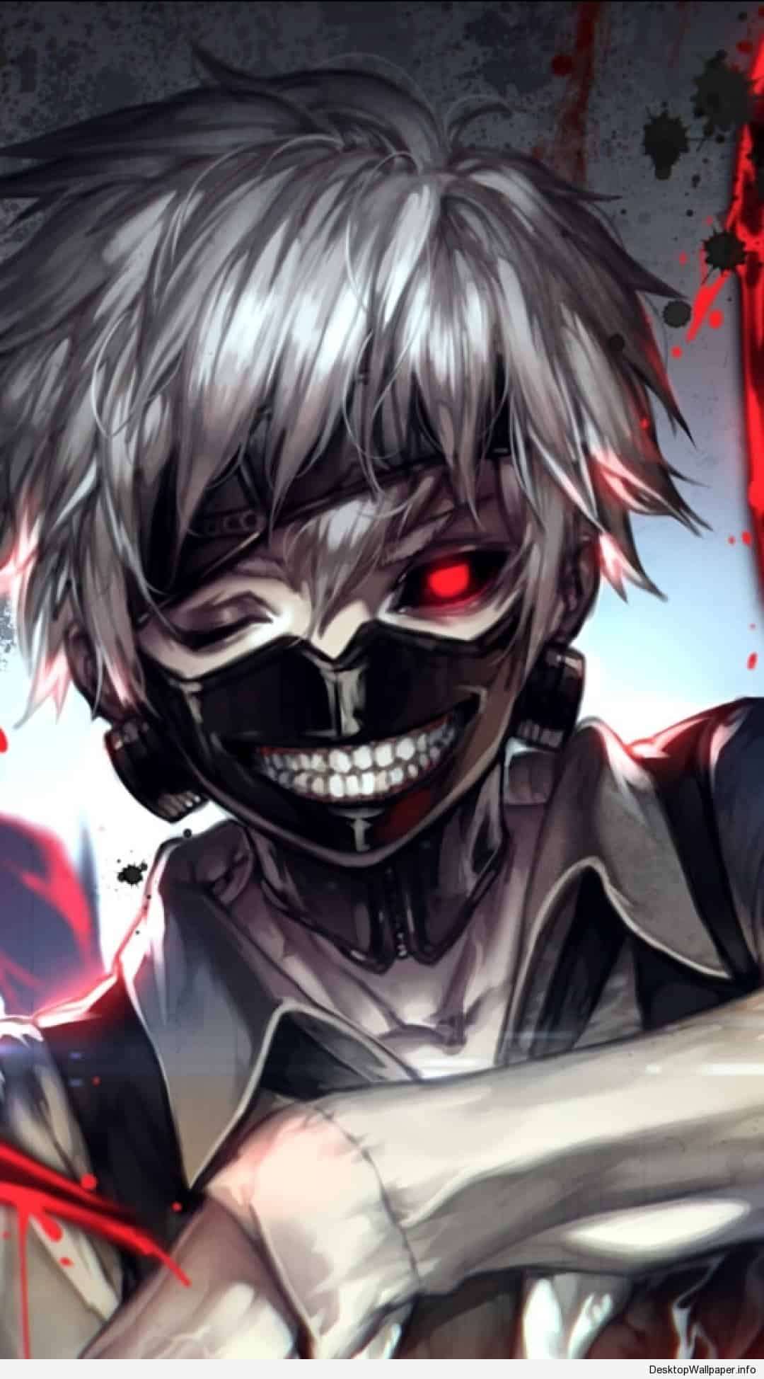 Tokyo Ghoul Anime Wallpaper 4k iPhone