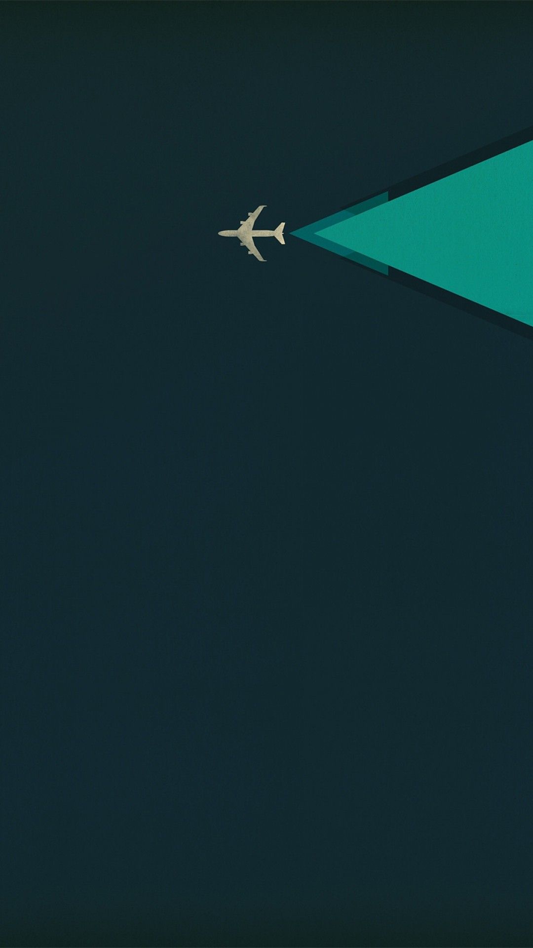 Minimalism Airplane iPhone Background HD Background Wallpaper Free Amazing Cool Tablet Smart Phone 4k 1080x1920. Full HD Wallpaper
