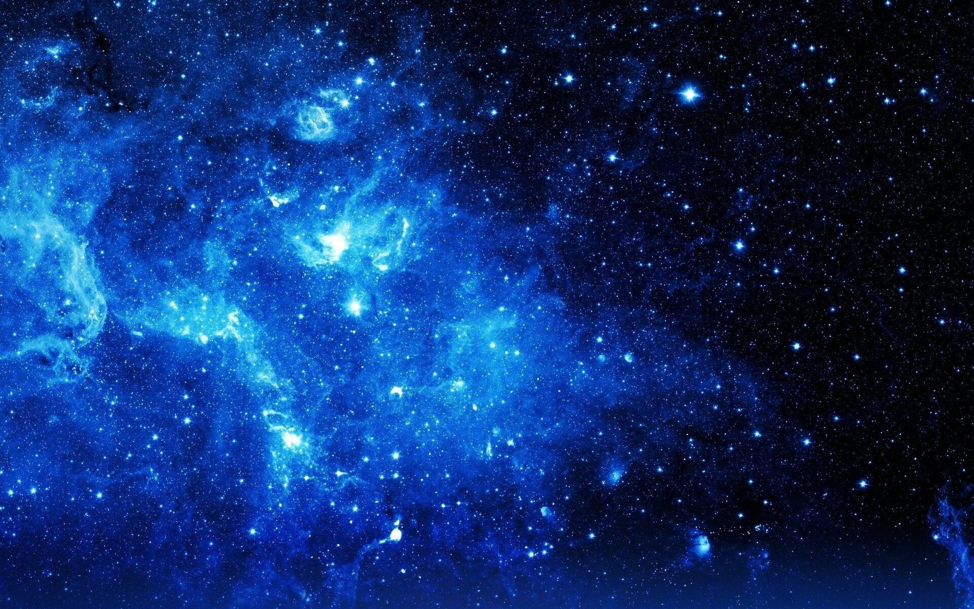 Blue Universe Space Wallpaper: HD, 4K, 5K for PC and Mobile. Download free image for iPhone, Android