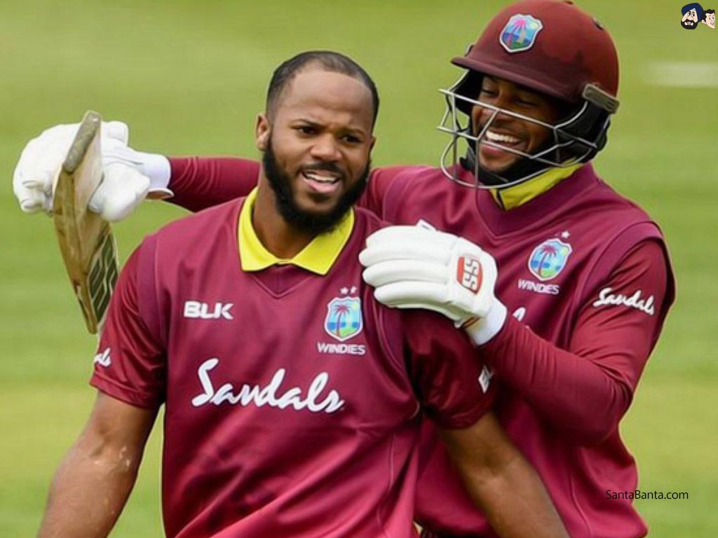 Shai Hope and John Campbell of World record opening stand of 365 in ODI Cricket