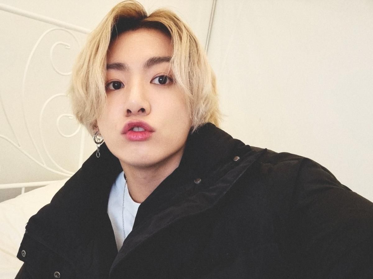 BTS ARMY is whipped for Jeon Jungkook as BTS member drops blonde hair selca with an endearing pout face