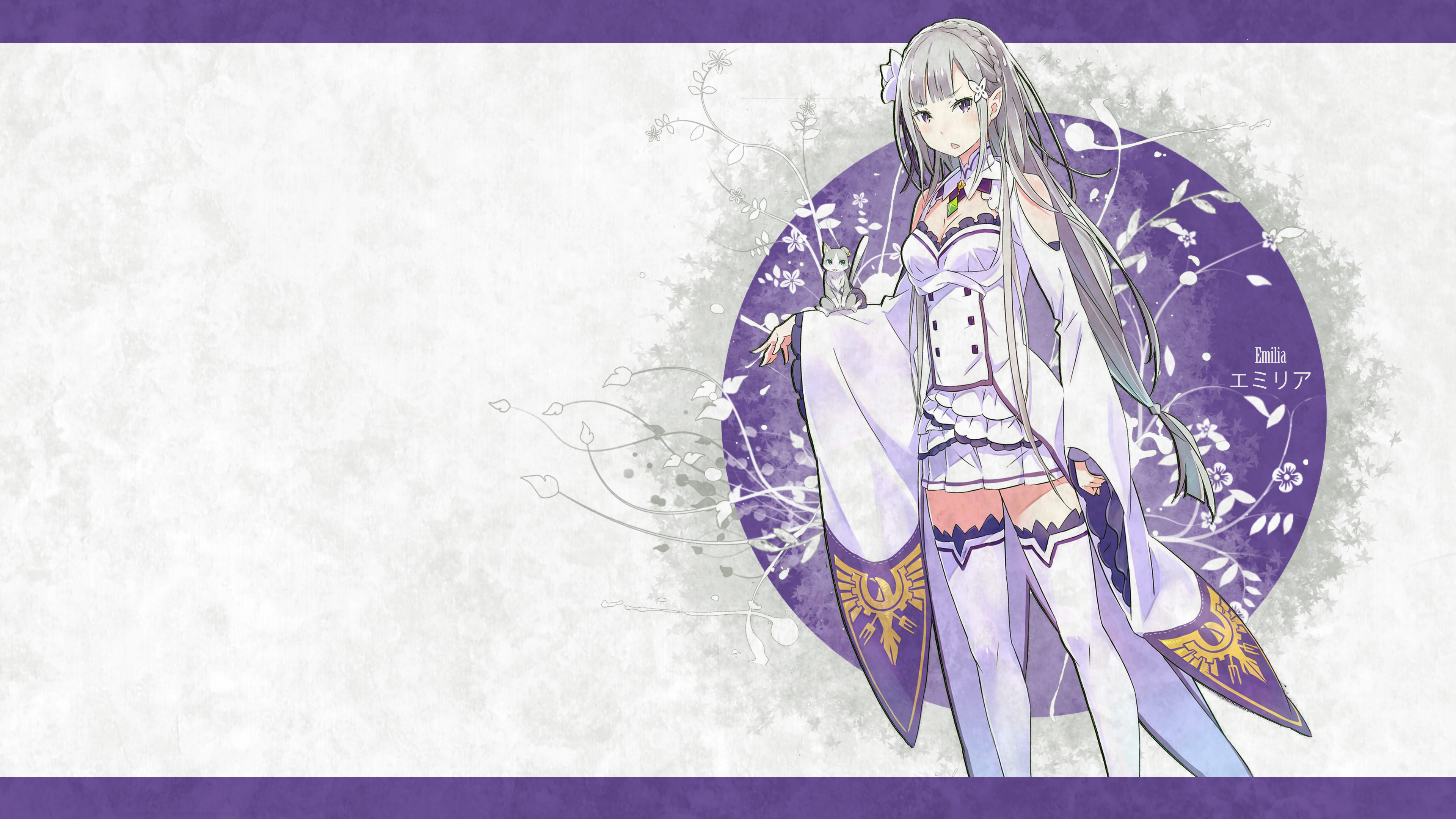 Media Emilia Wallpaper (3840x2160), Re_Zero