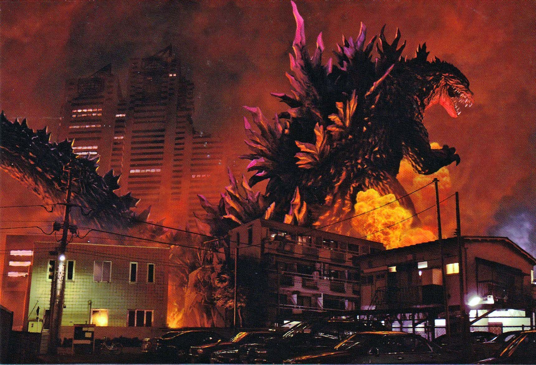 GODZILLA 2000 art by Yuji Kaida. Fotos de avengers, Godzilla, Criaturas fantásticas