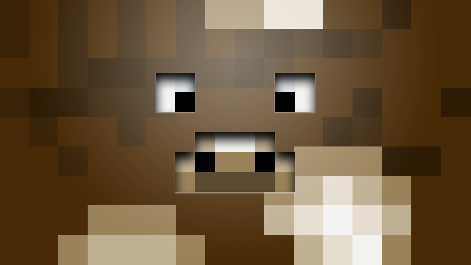cow minecraft face