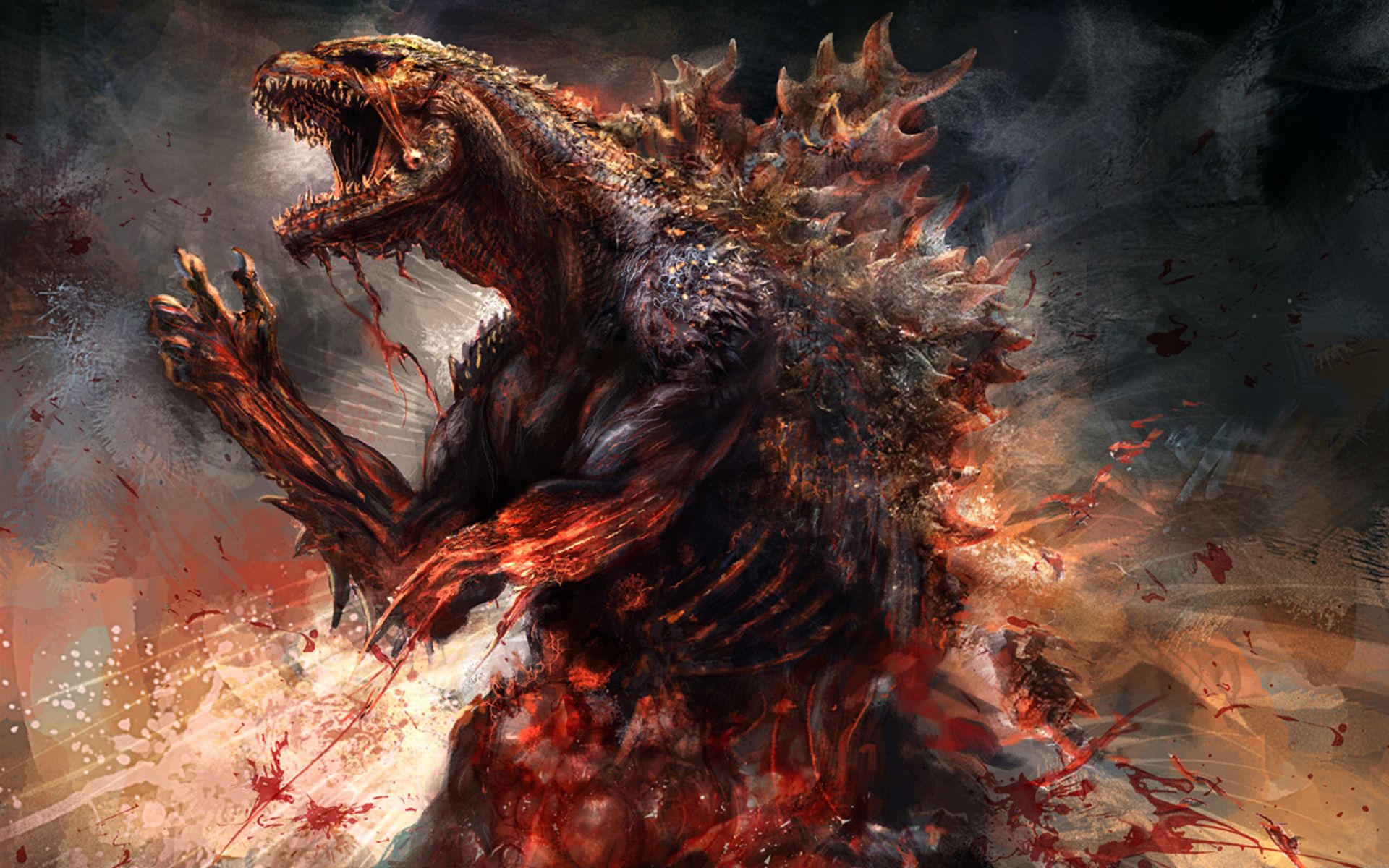 Most viewed Godzilla (2014) wallpaperK Wallpaper