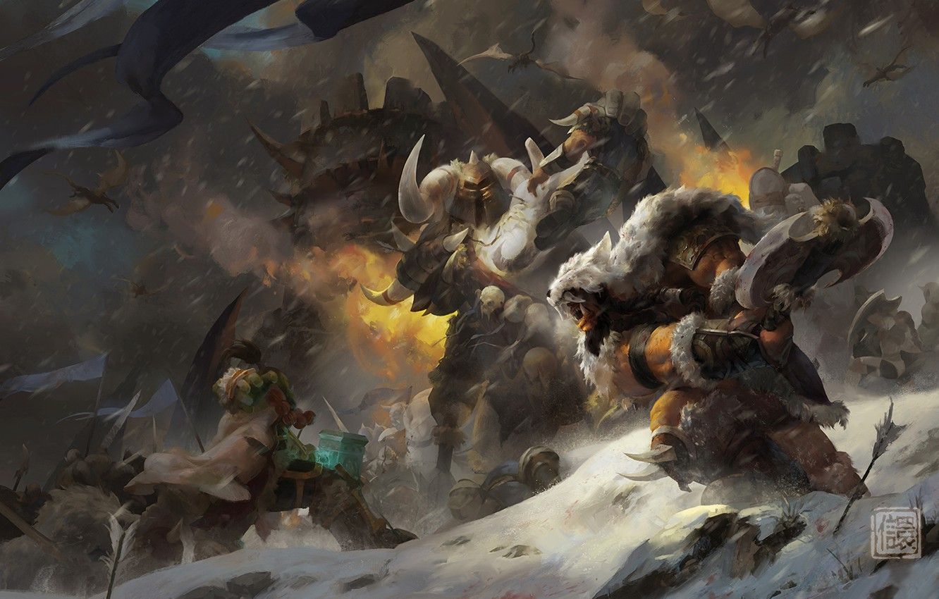 Wallpaper WoW, Orc, warcraft, world of warcraft, Thrall, Warlords of Draenor, Go'el, Son of Durotan, Frostwolf Clan, Durotan, frostwolf, Son of Garad image for desktop, section игры