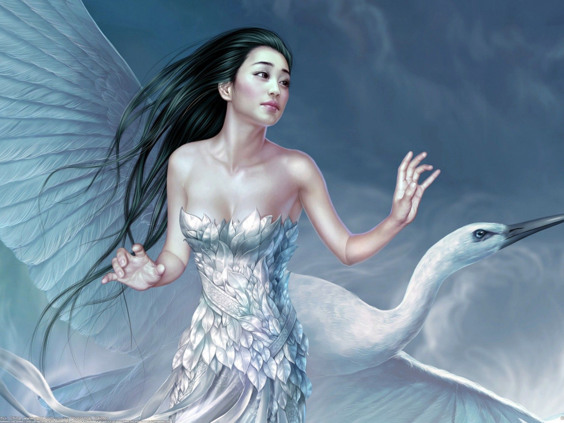 Chinese Asian Fantasy People