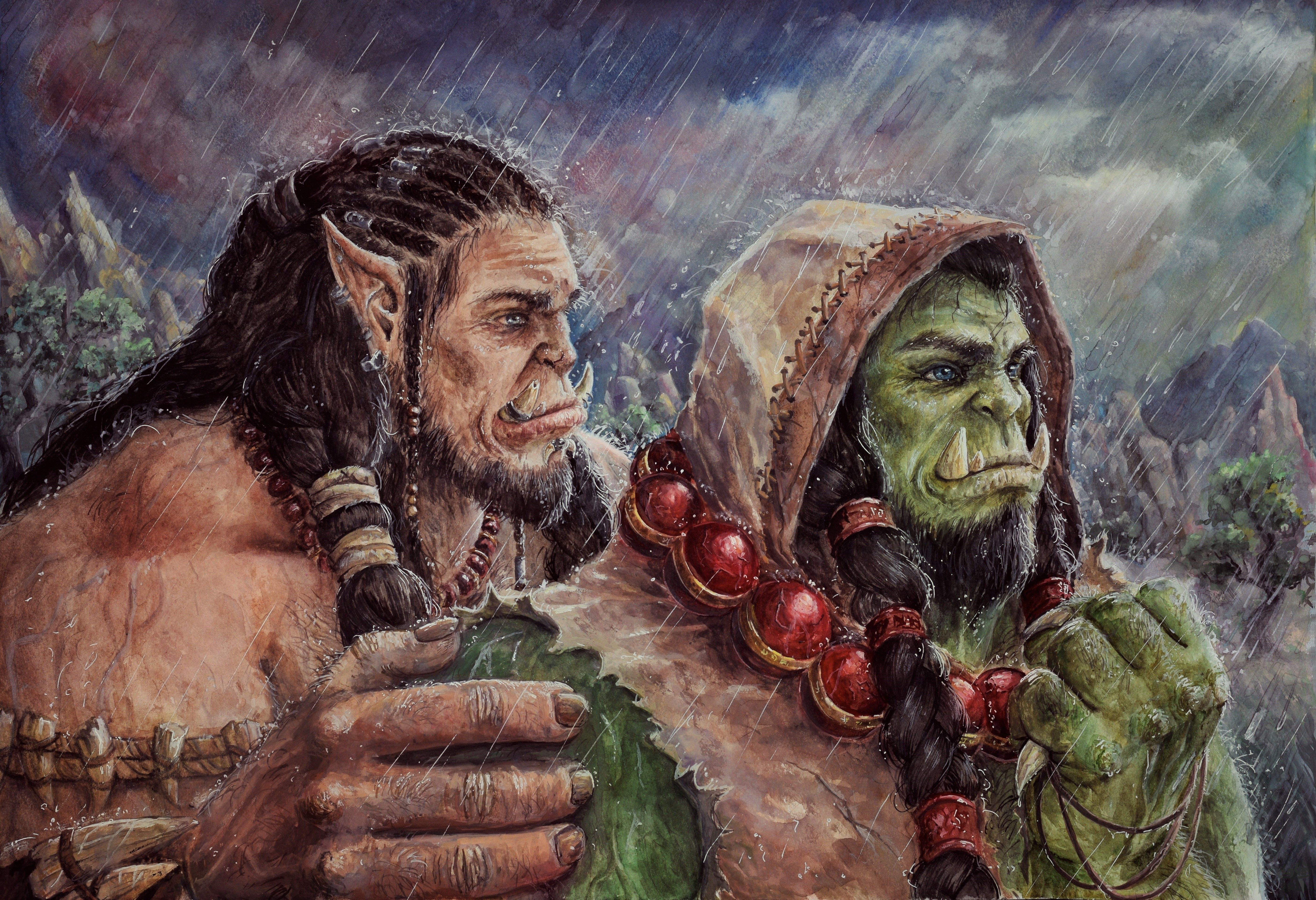 Durotan HD wallpaper, Background