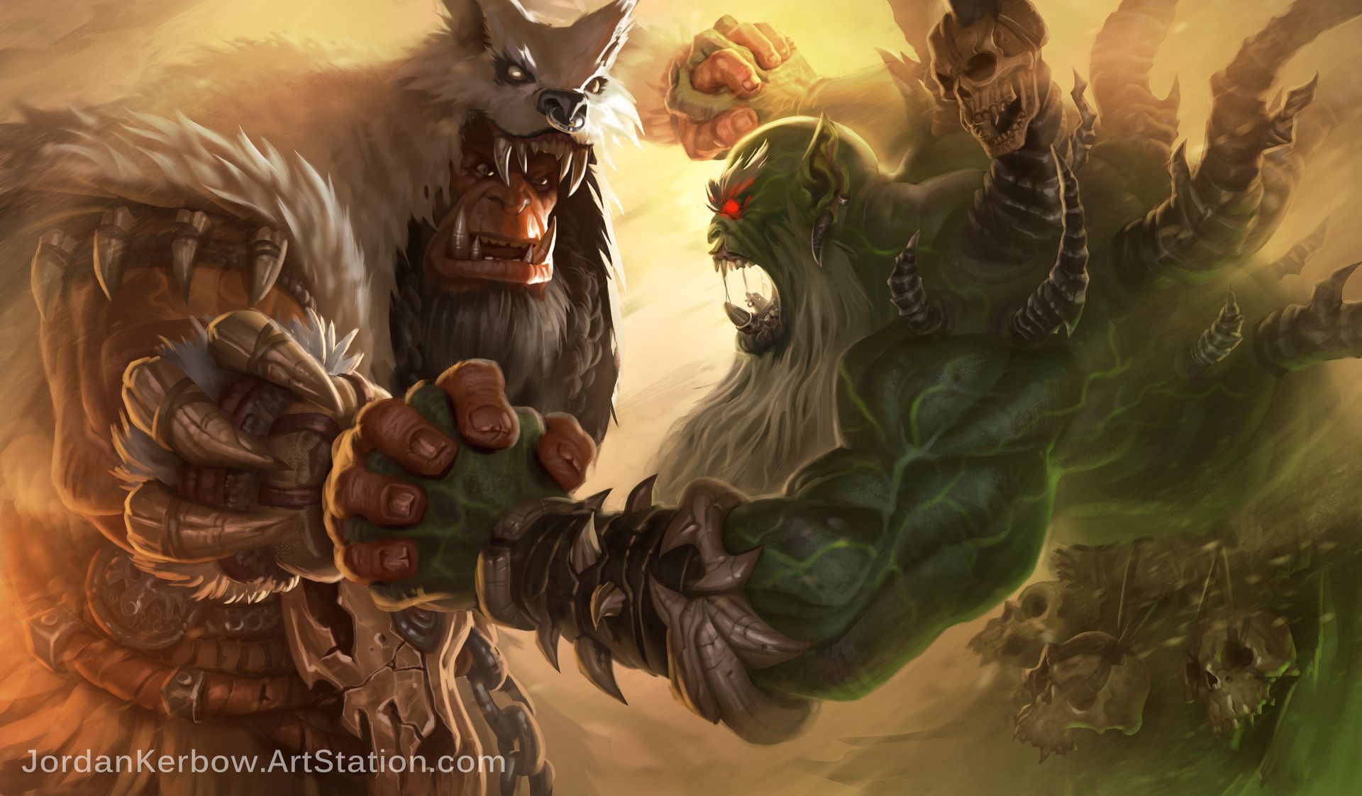 Epic Showdown: Durotan vs Gul'dan