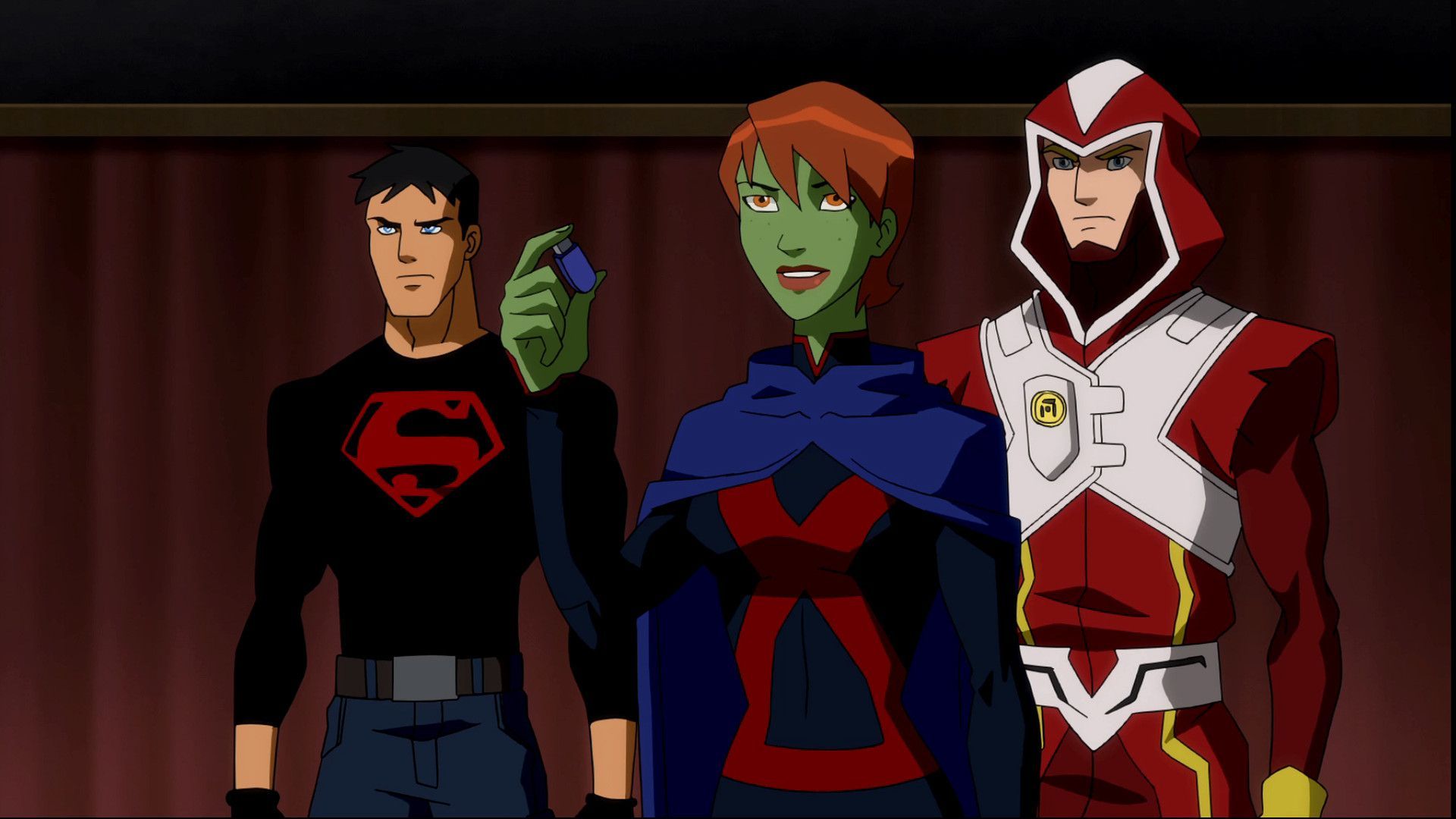 Young Justice Superboy Miss Martian Wallpaper:1920x1080