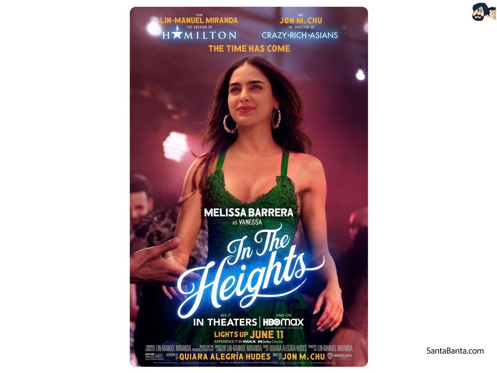 Melissa Barrera in 'In the Heights, ' an American musical drama film